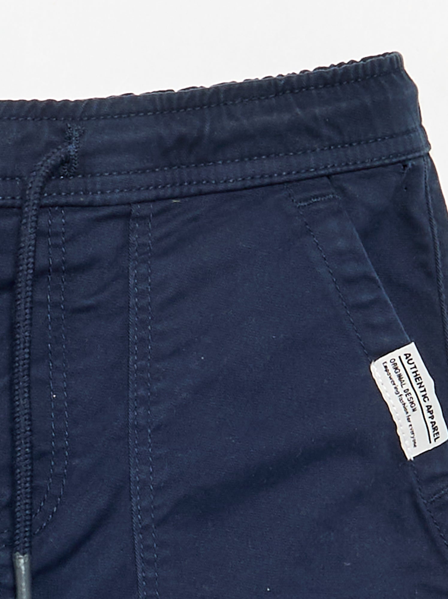 Jogpant avec cordons de serrage - Bleu