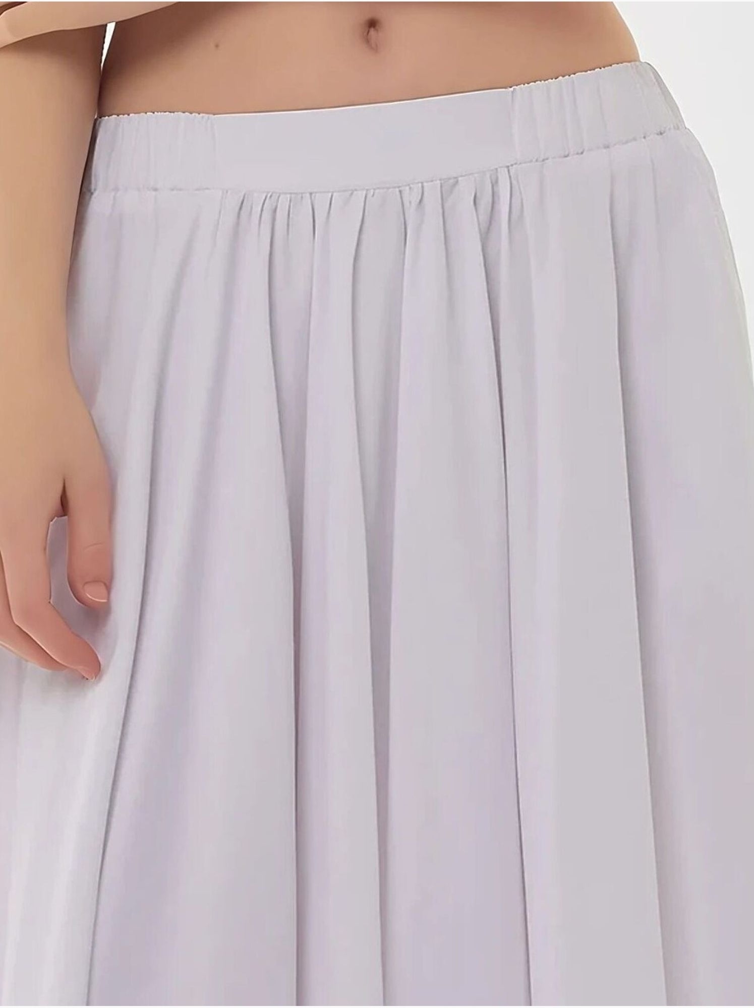 Jupe maxi a-form fit - Blanc