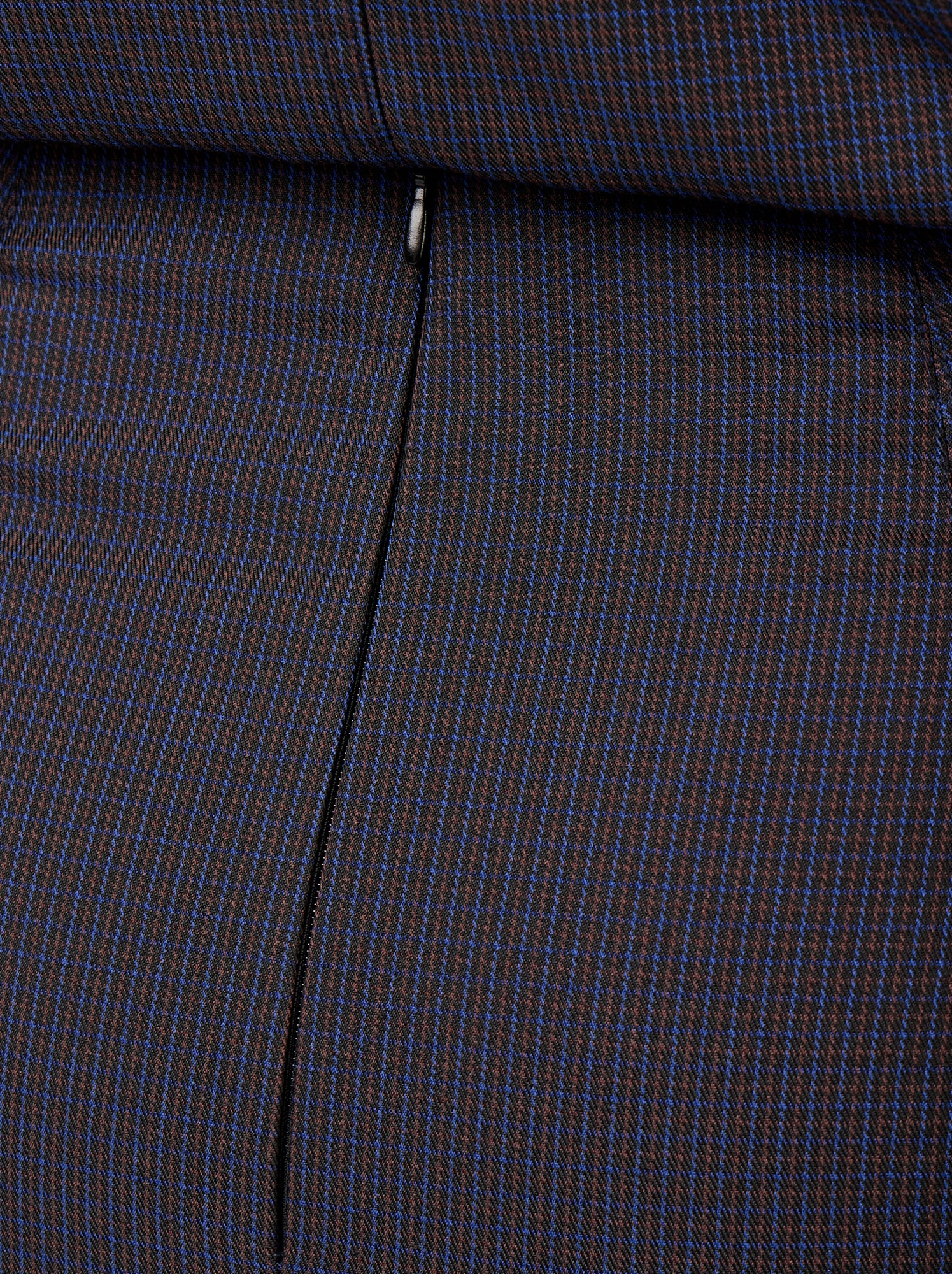 Jupe midi coupe moulante - Bleu
