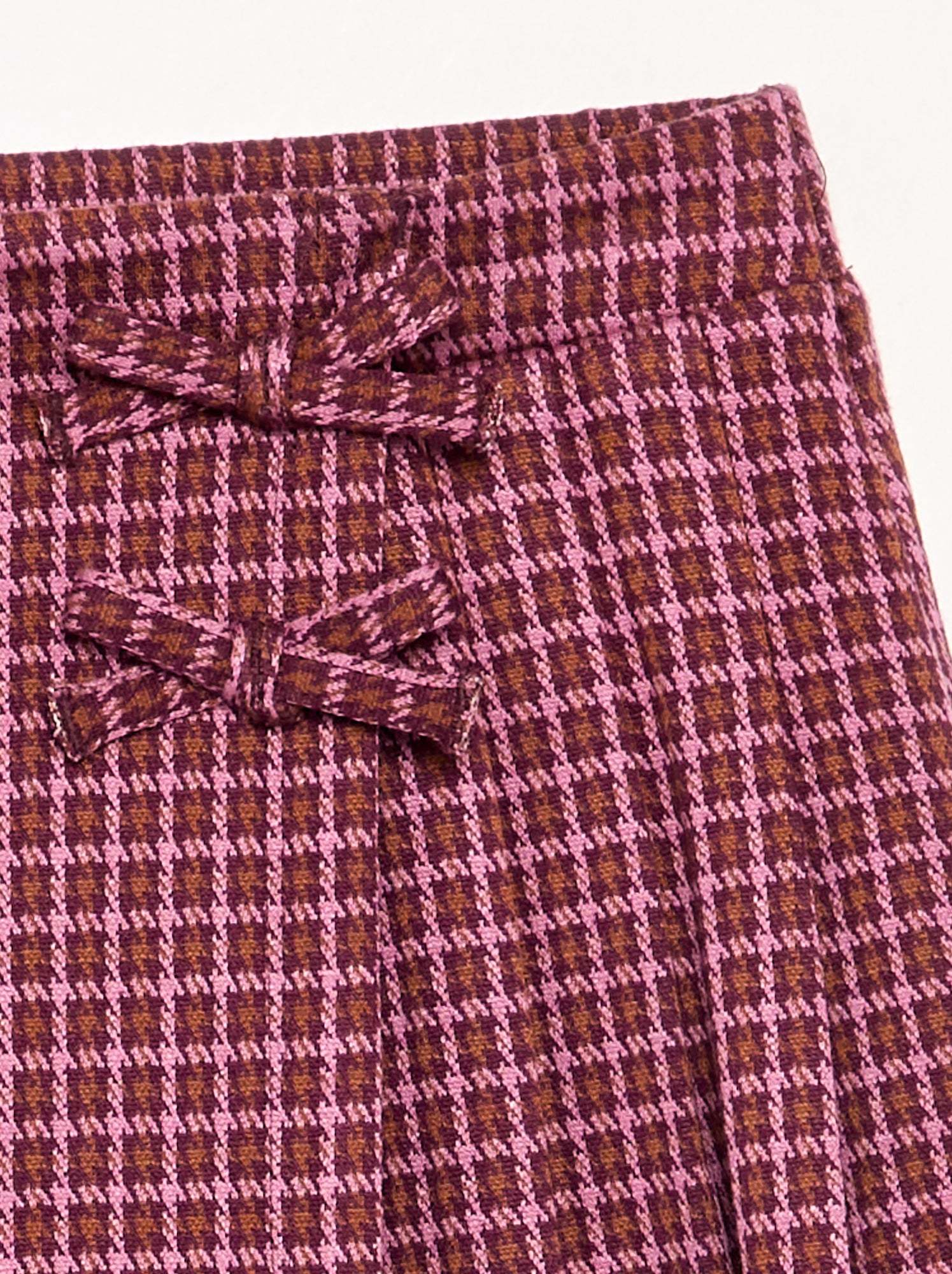 Jupe short à motif - Rose