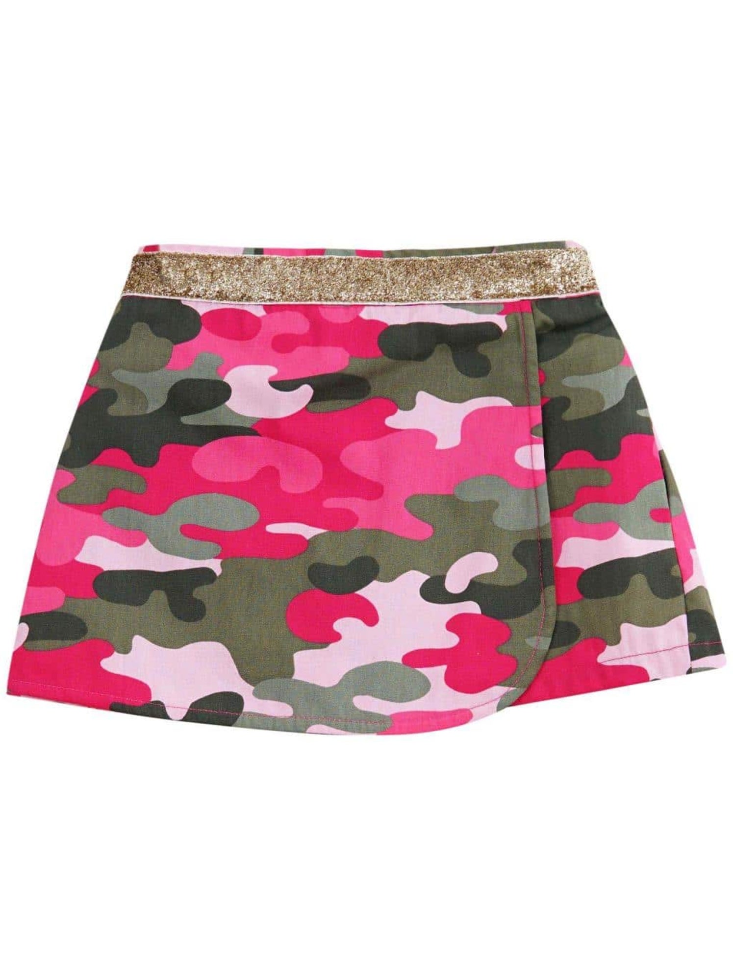 Jupe Short  Camouflage   - Deux-en-Un  JADE - La Faute à Voltaire - Rose