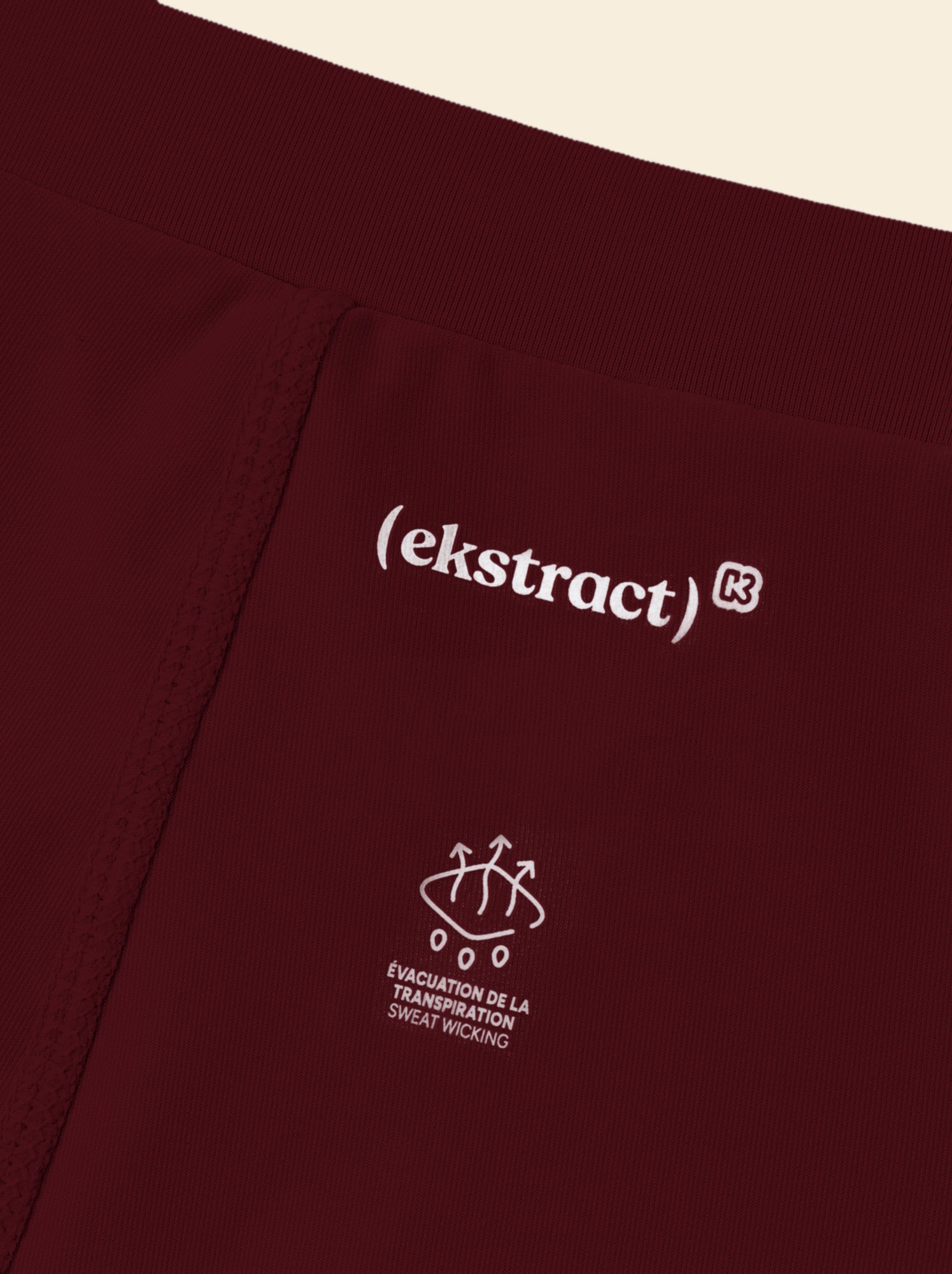 Jupe short de sport - (ekstract) - Rouge