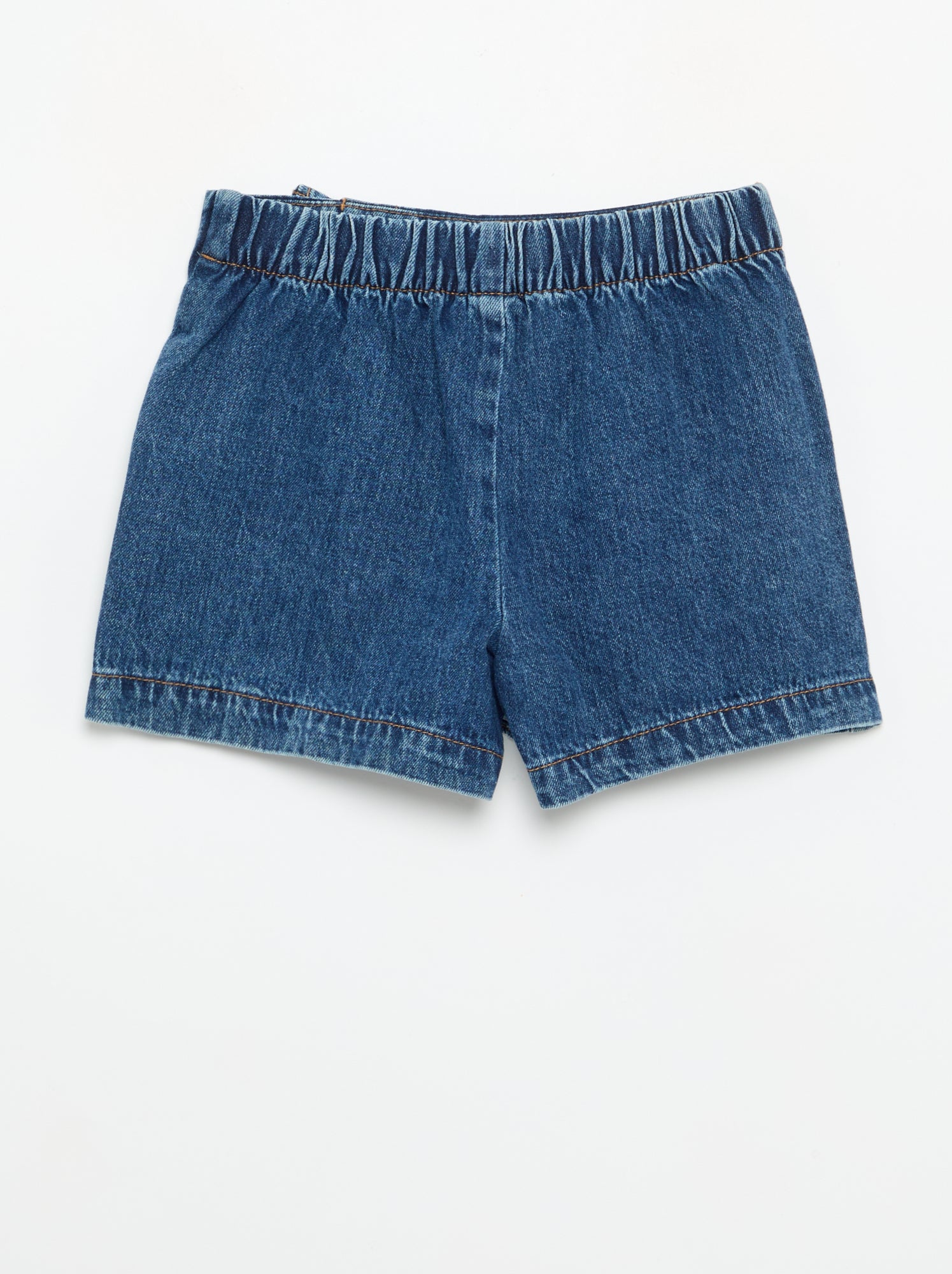 Jupe short en denim - Bleu