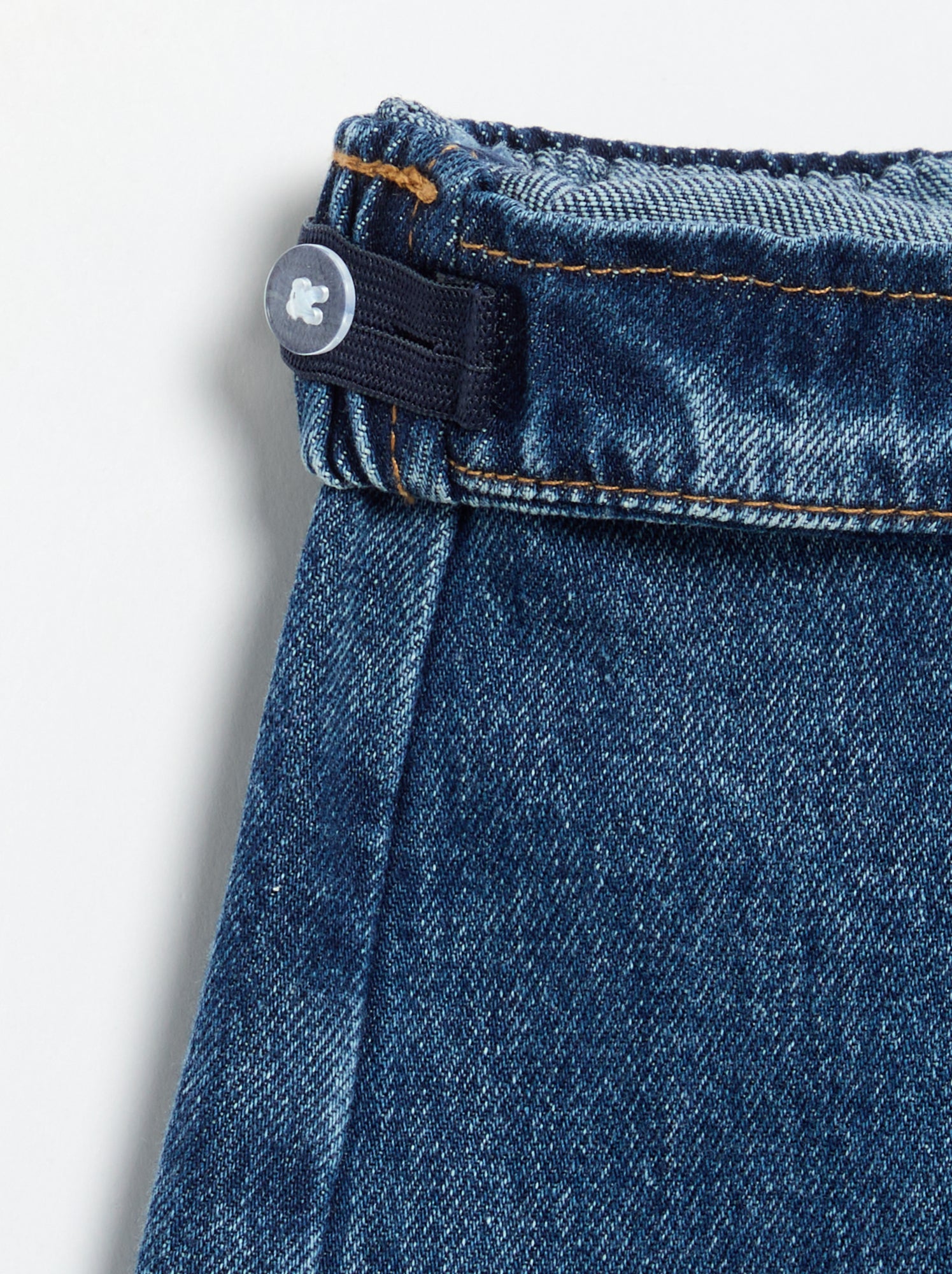Jupe short en denim - Bleu