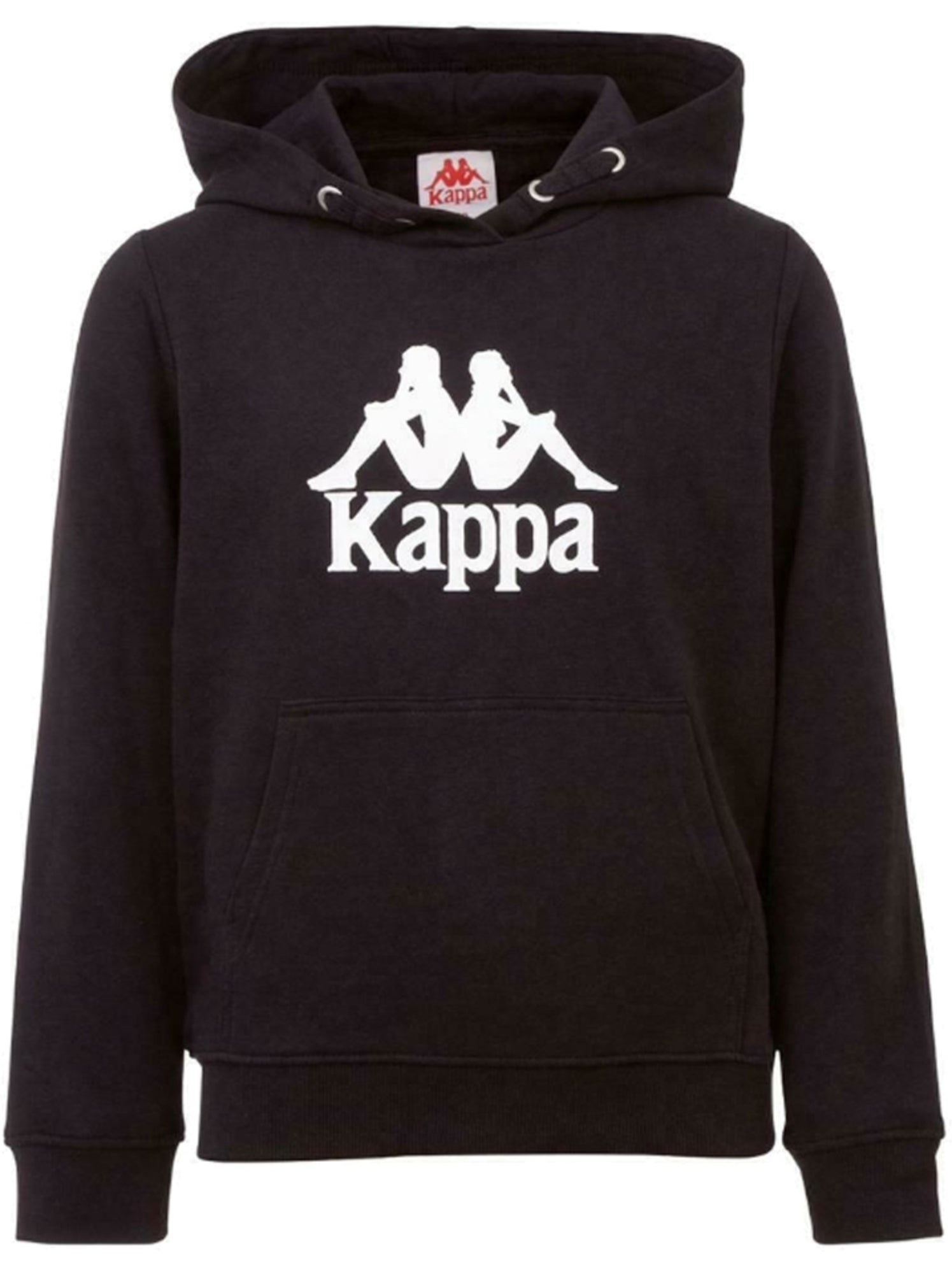 Kappa - Sweat à capuche motif/style logo TAINO - Noir