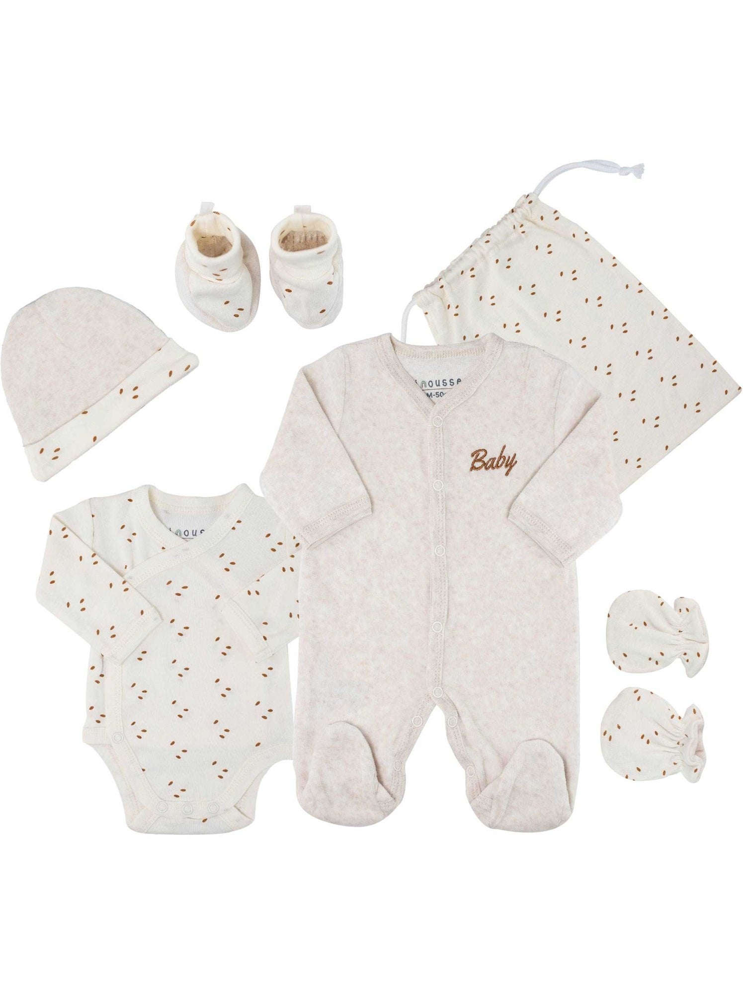 Kit naissance bébé - Beige