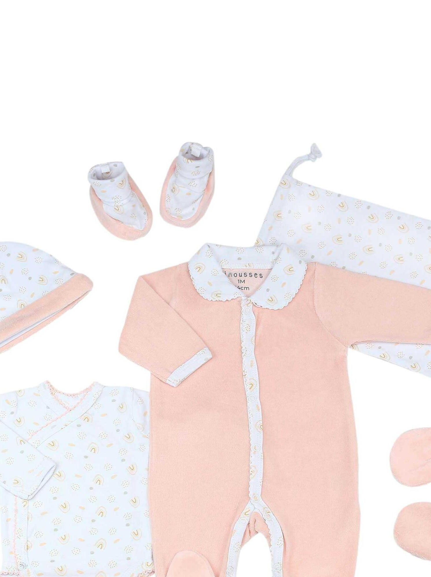 Kit naissance fille oeko-tex® standard 100 - Rose