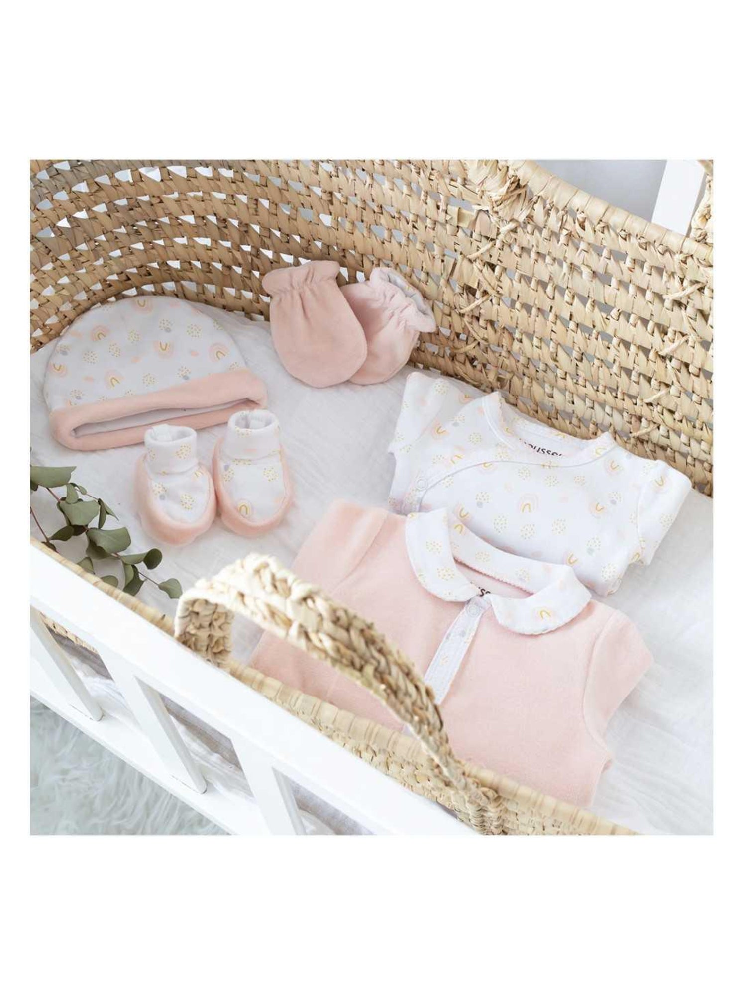 Kit naissance fille oeko-tex® standard 100 - Rose