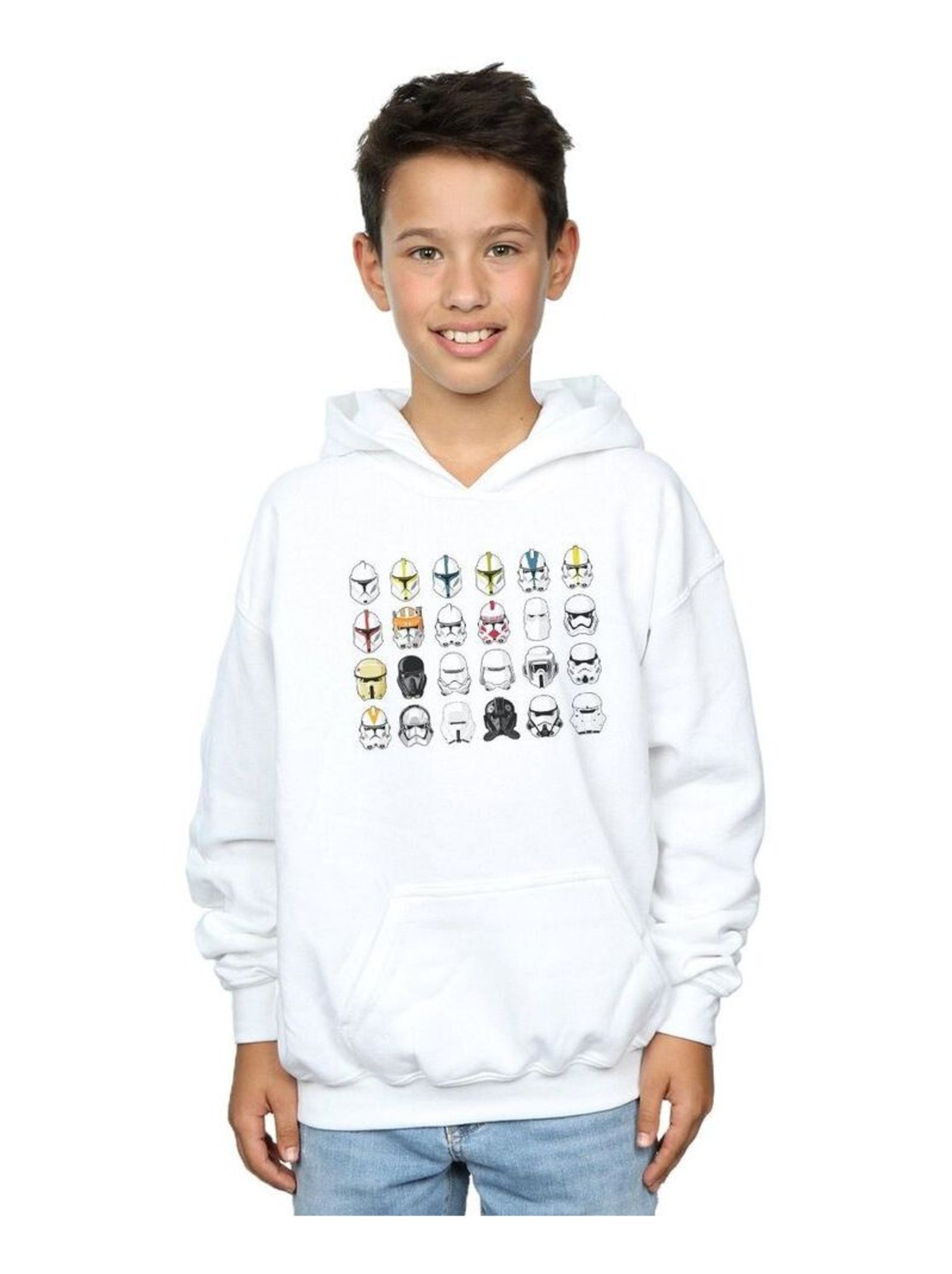 La Guerre des étoiles - Sweat à capuche TROOPERS - Blanc