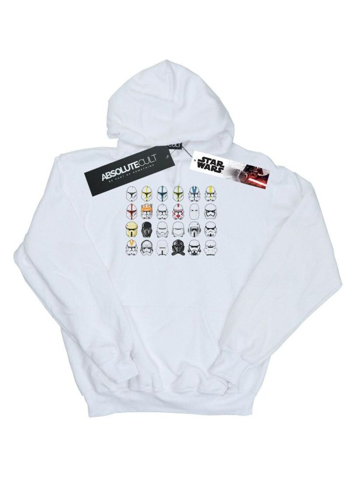 La Guerre des étoiles - Sweat à capuche TROOPERS - Blanc