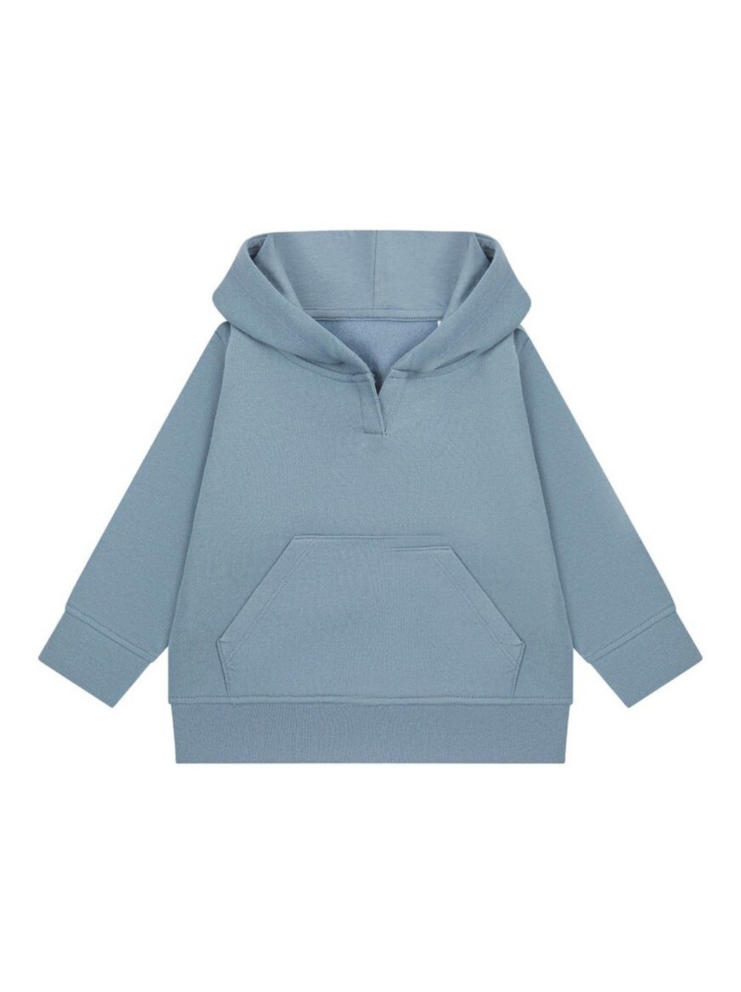 Larkwood - Sweat à capuche motif/style uni - Gris Bleu