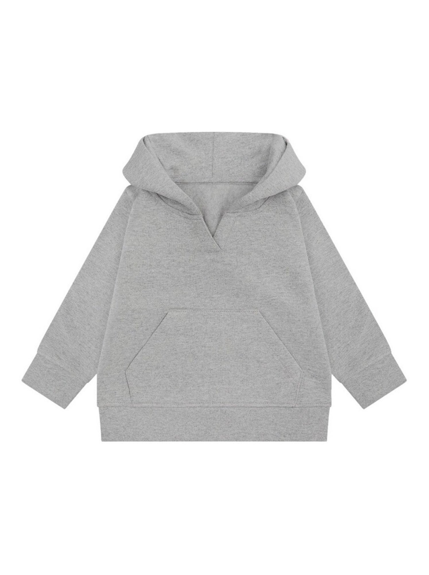 Larkwood - Sweat à capuche motif/style uni - Gris chiné