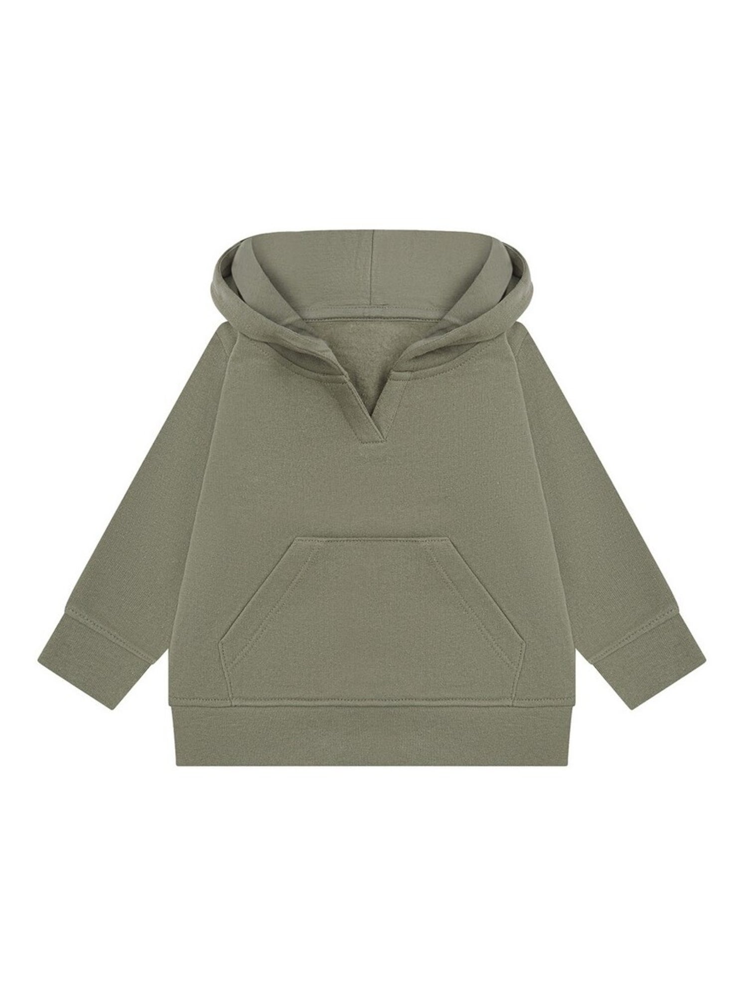 Larkwood - Sweat à capuche motif/style uni - Kaki