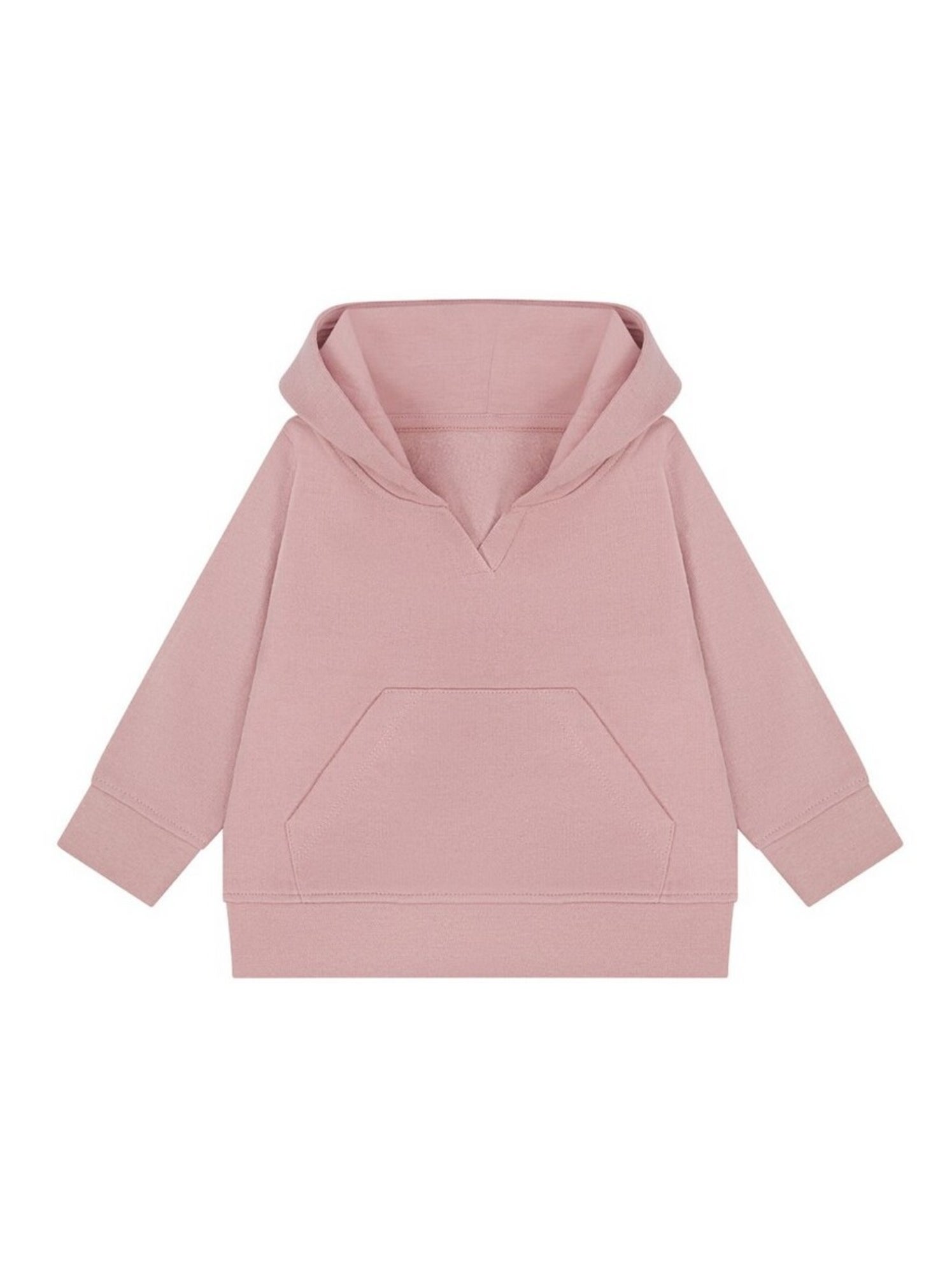 Larkwood - Sweat à capuche motif/style uni - Rose clair