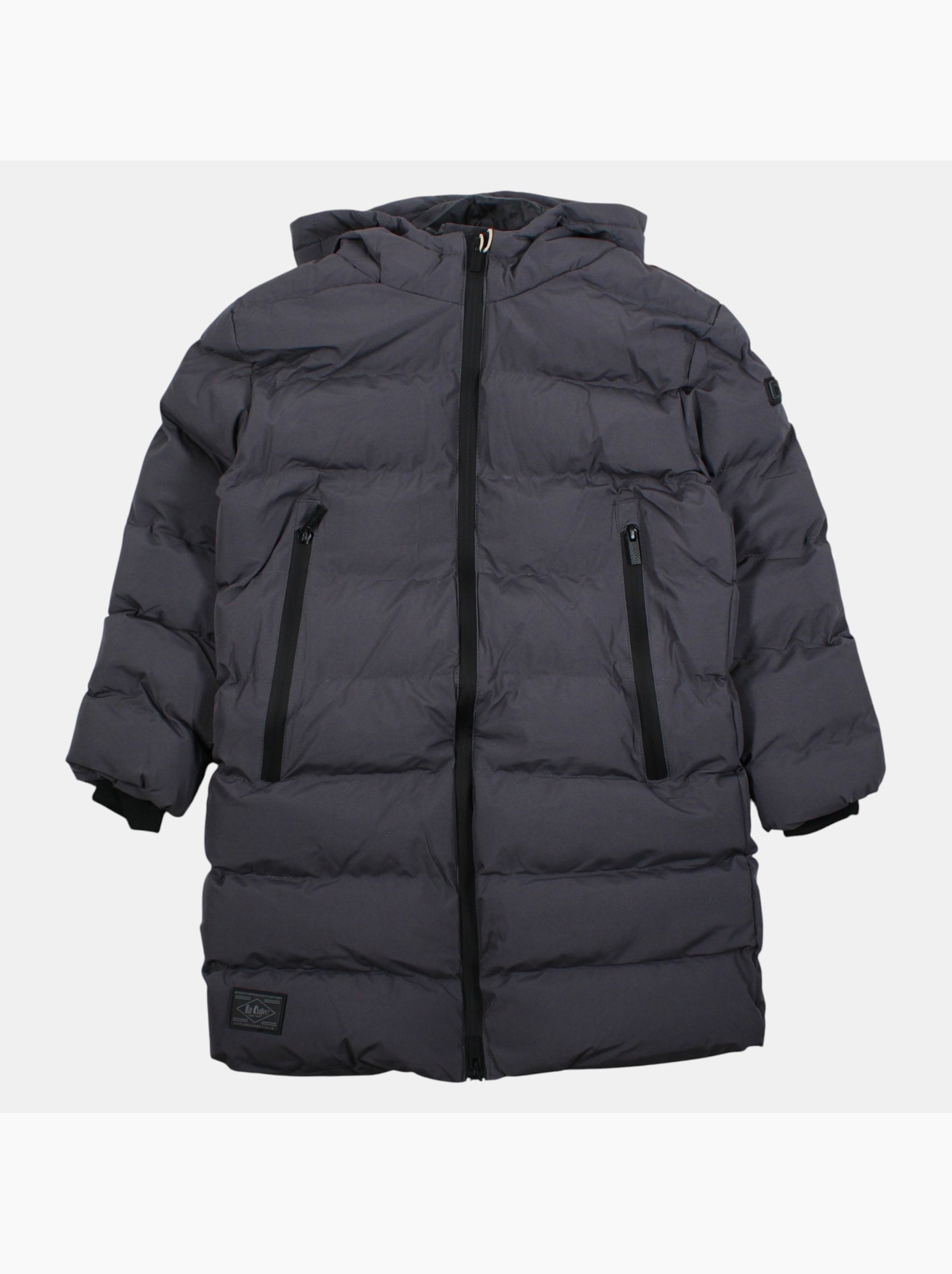 Lee cooper - doudoune longue garçon - Gris