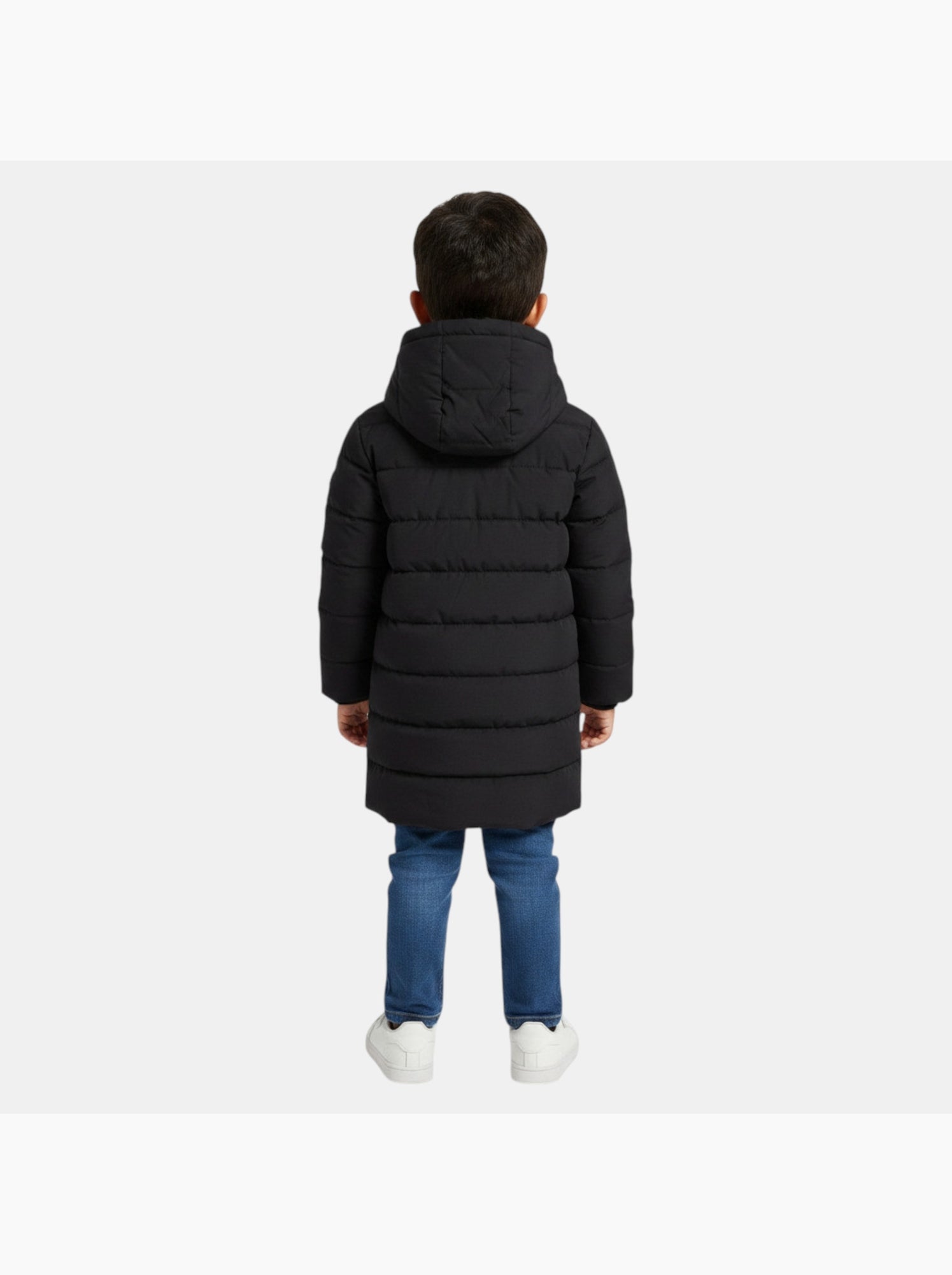 Lee cooper - doudoune longue garçon - Noir