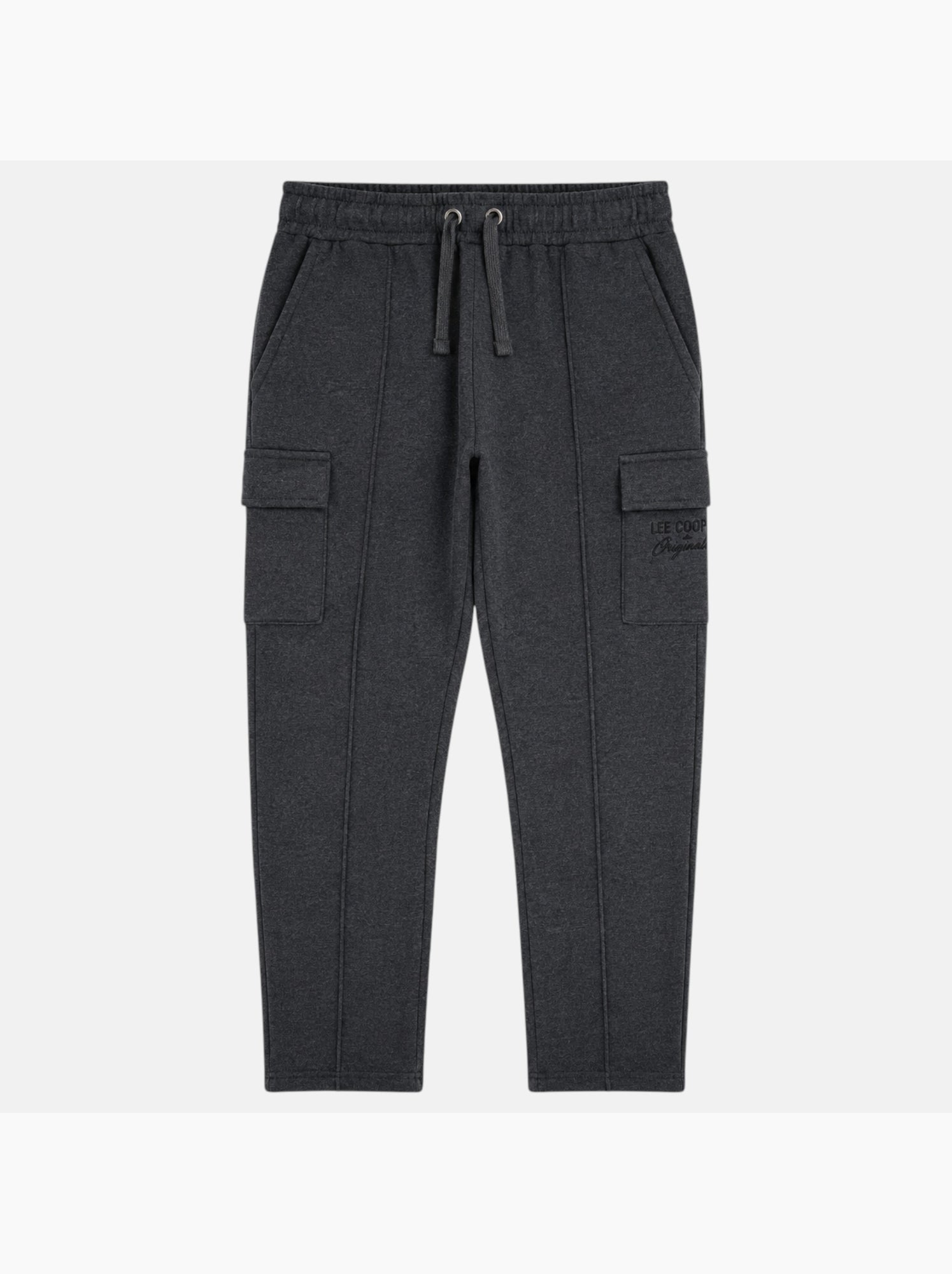 Lee cooper - pantalon de jogging homme - gris anthracite
