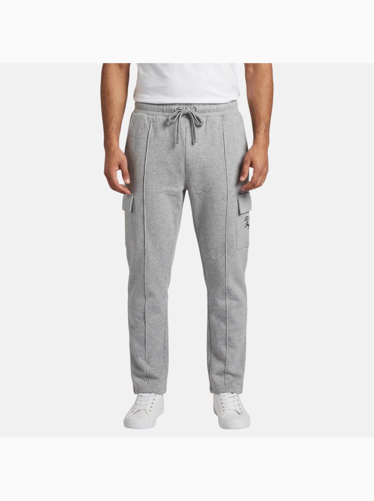 Lee cooper - pantalon de jogging homme - Gris