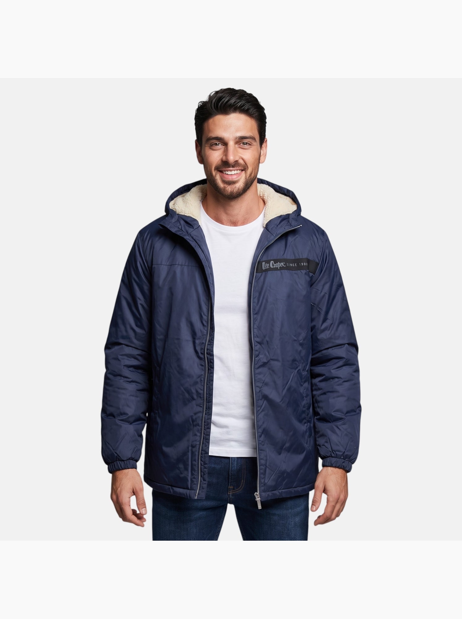 Lee cooper - parka homme - Bleu marine