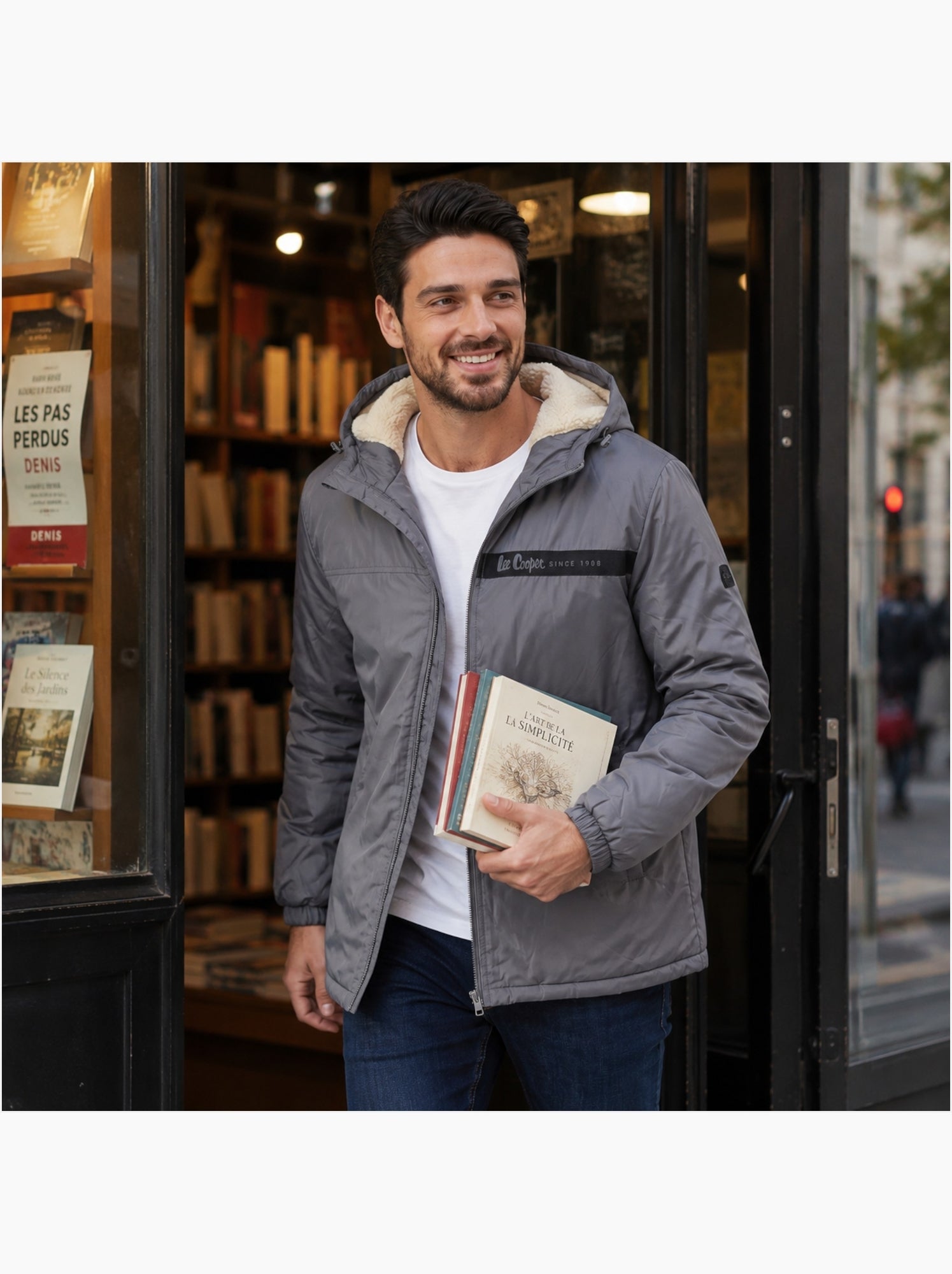 Lee cooper - parka homme - Gris