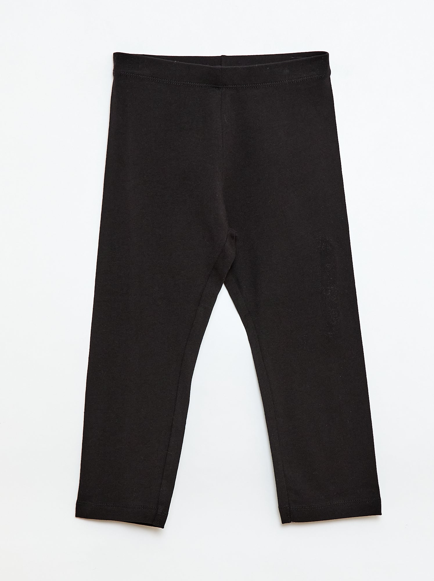 Legging court uni - Noir