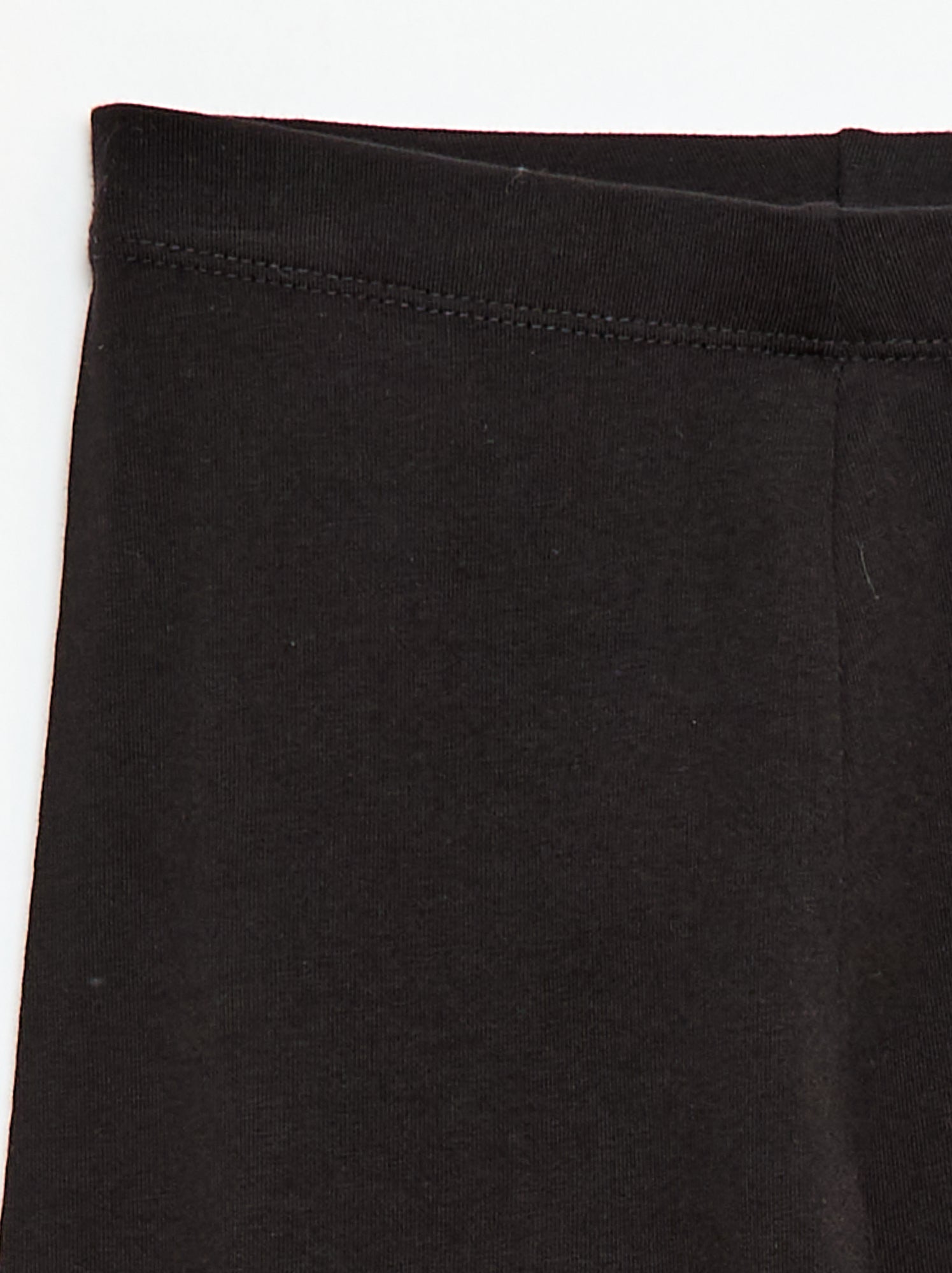 Legging court uni - Noir