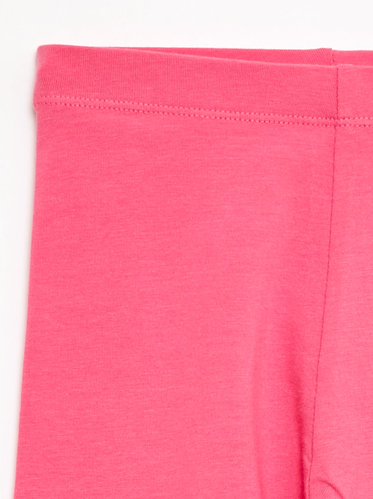Legging court uni - Rose