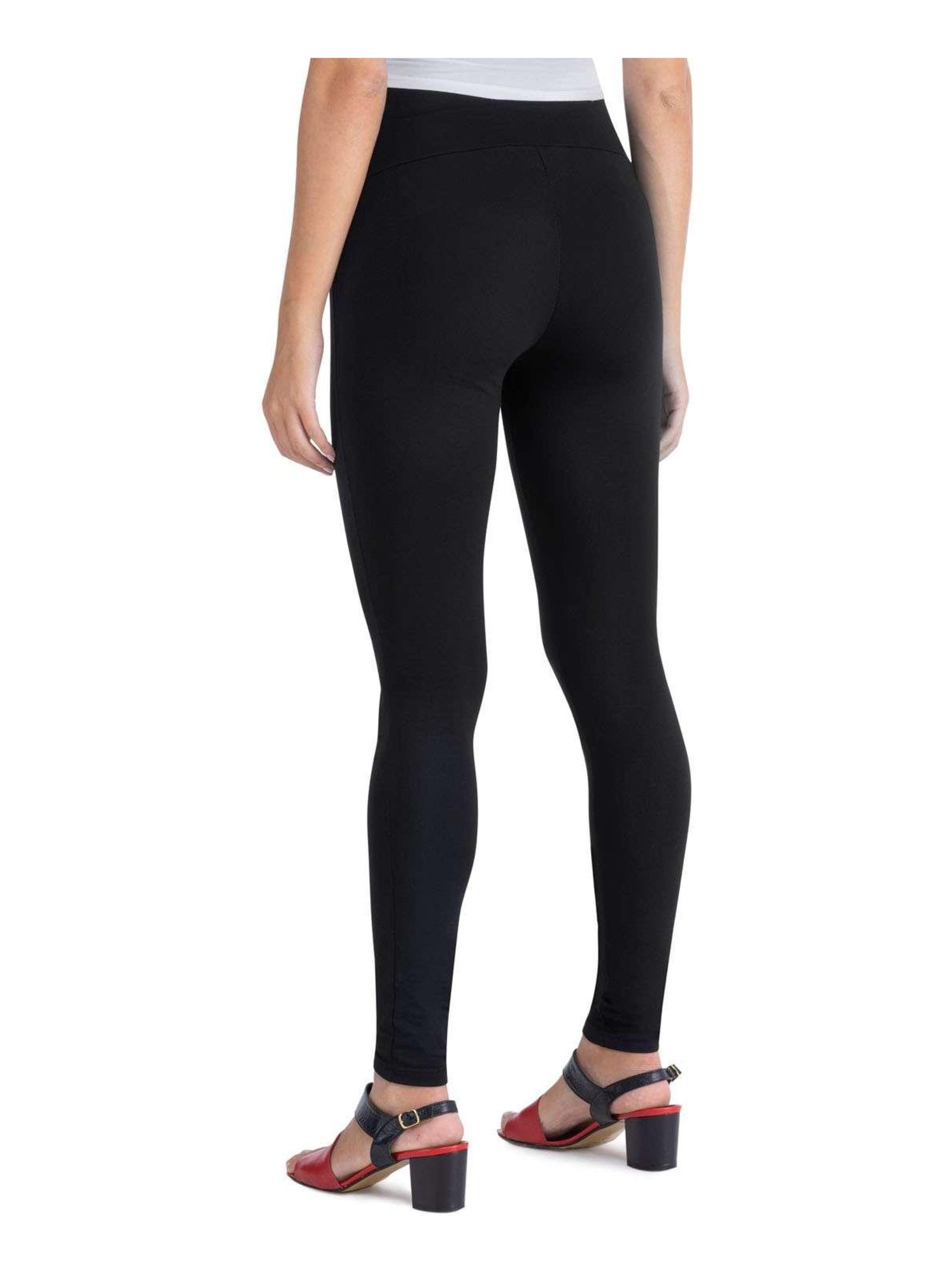 Legging de grossesse 4 saisons en coton - Bleu - Noir
