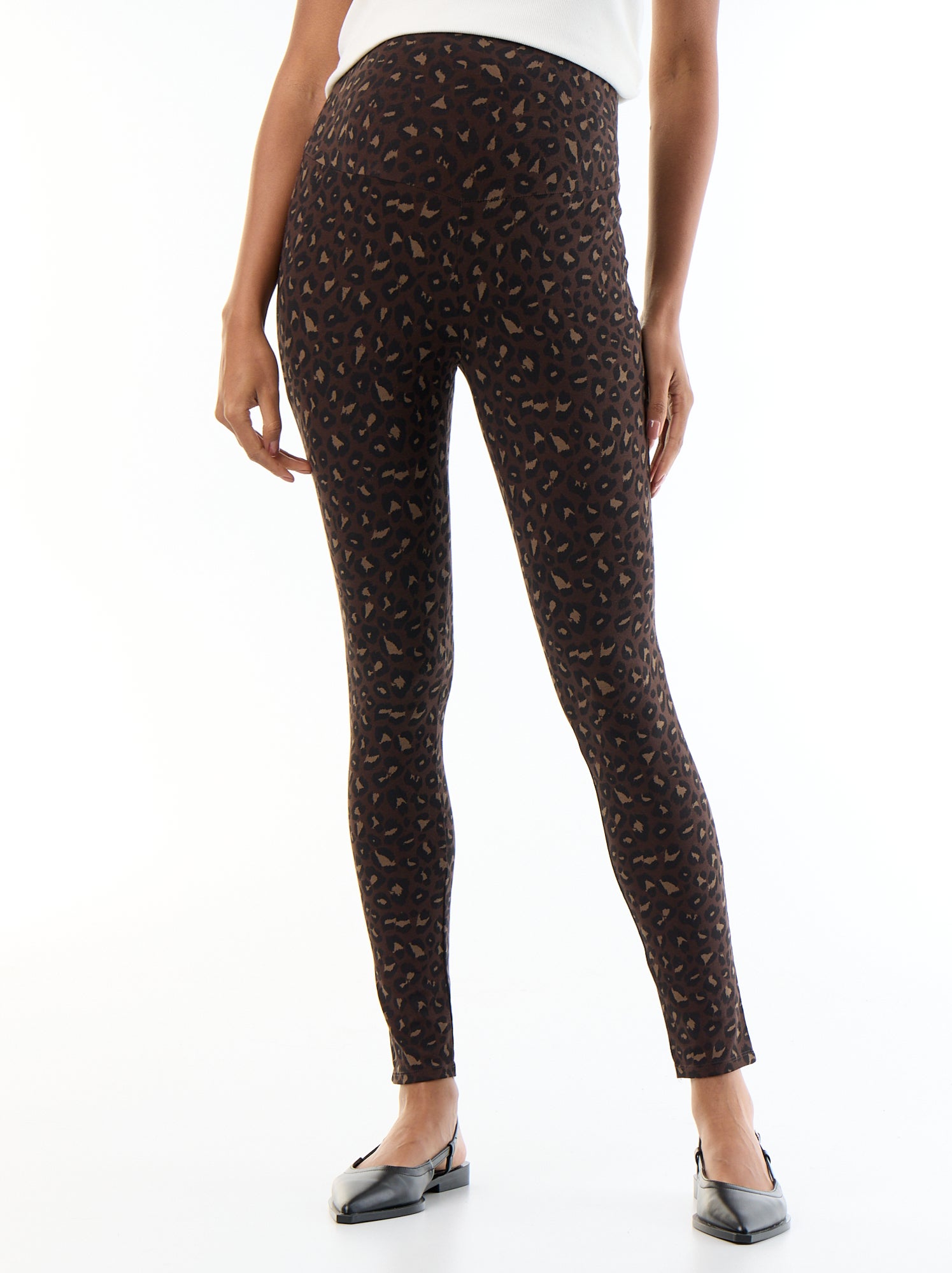 Legging de grossesse - Marron