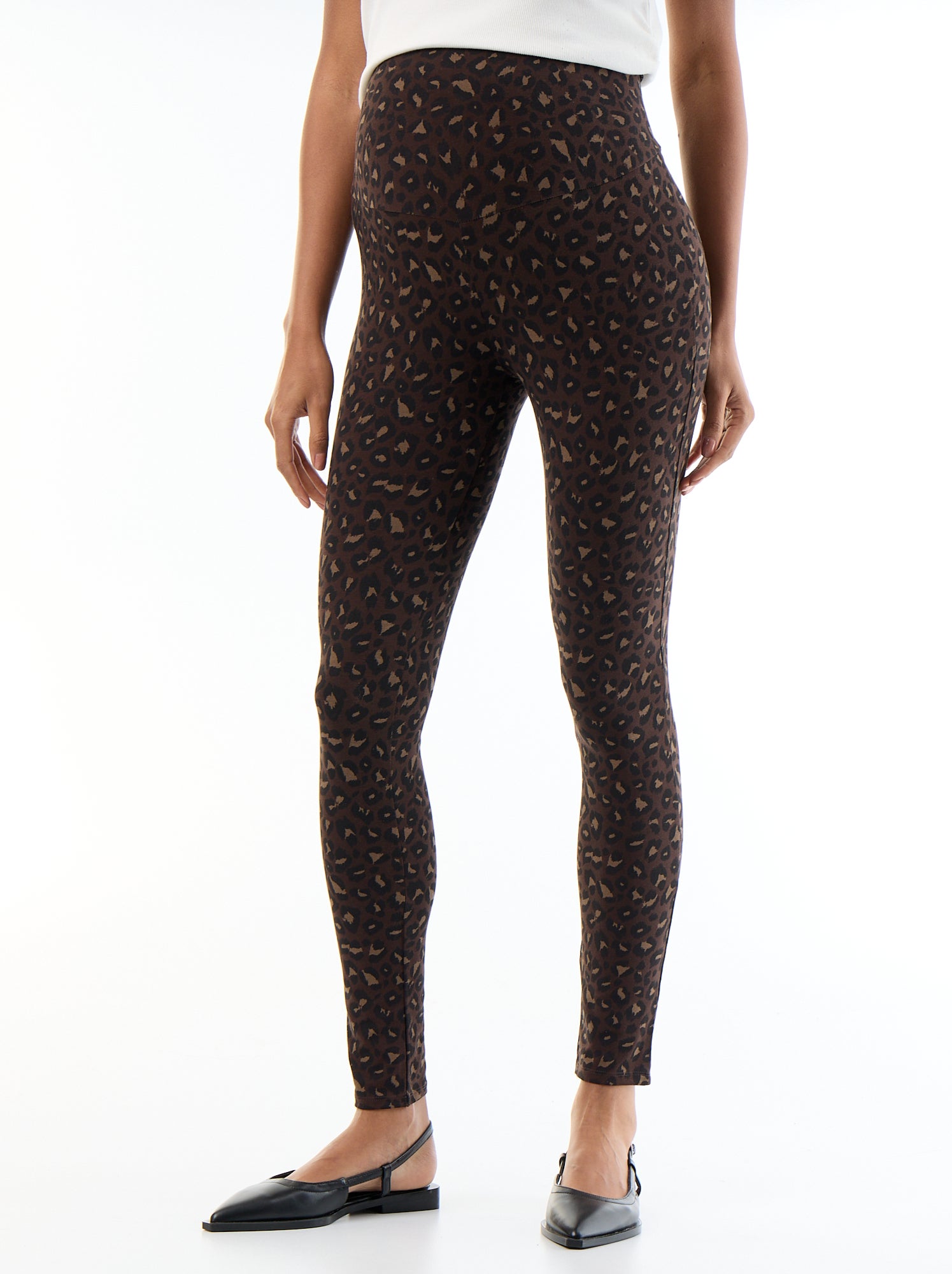 Legging de grossesse - Marron