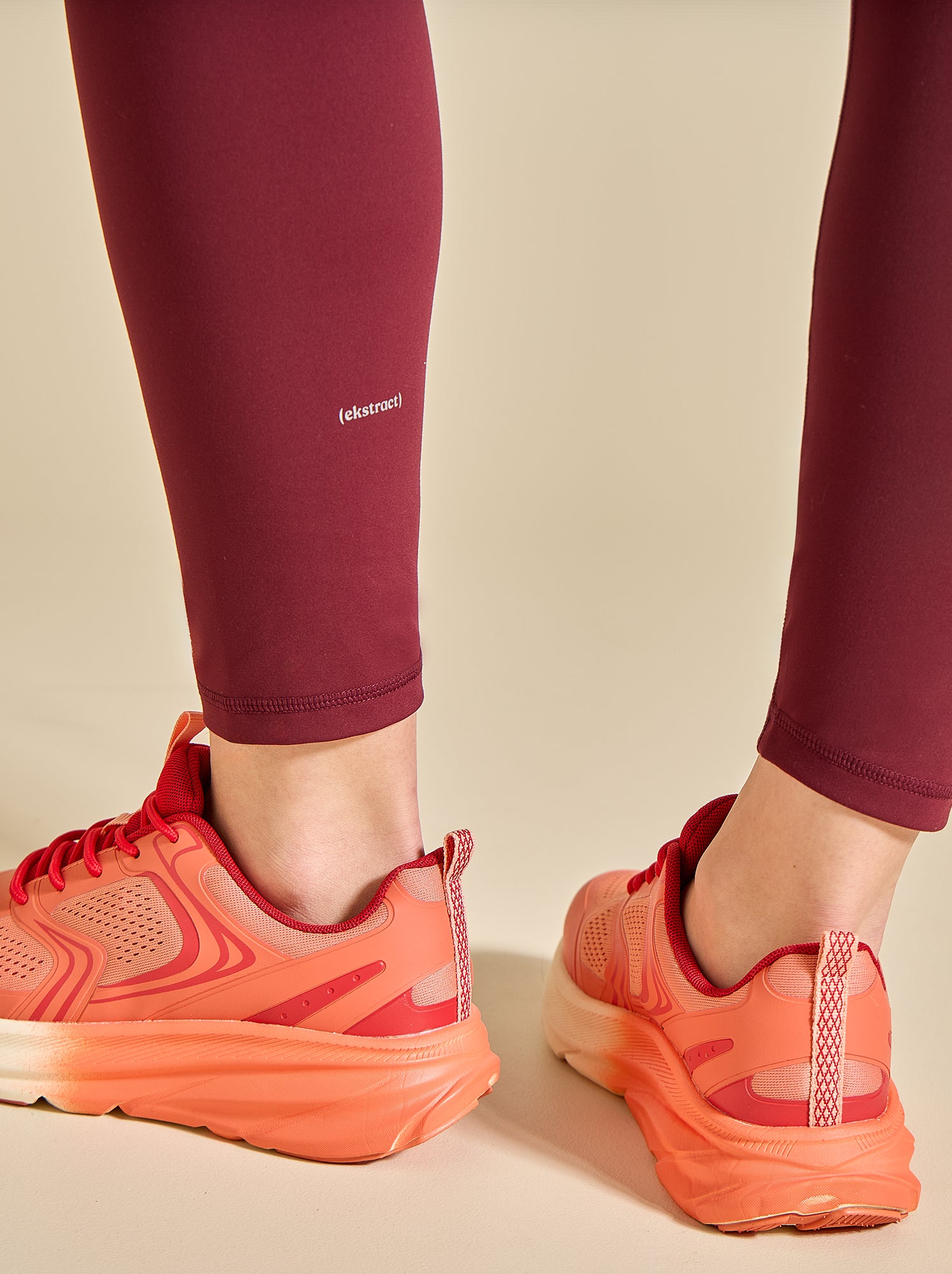 Legging de sport avec poches - (ekstract) - Bordeaux