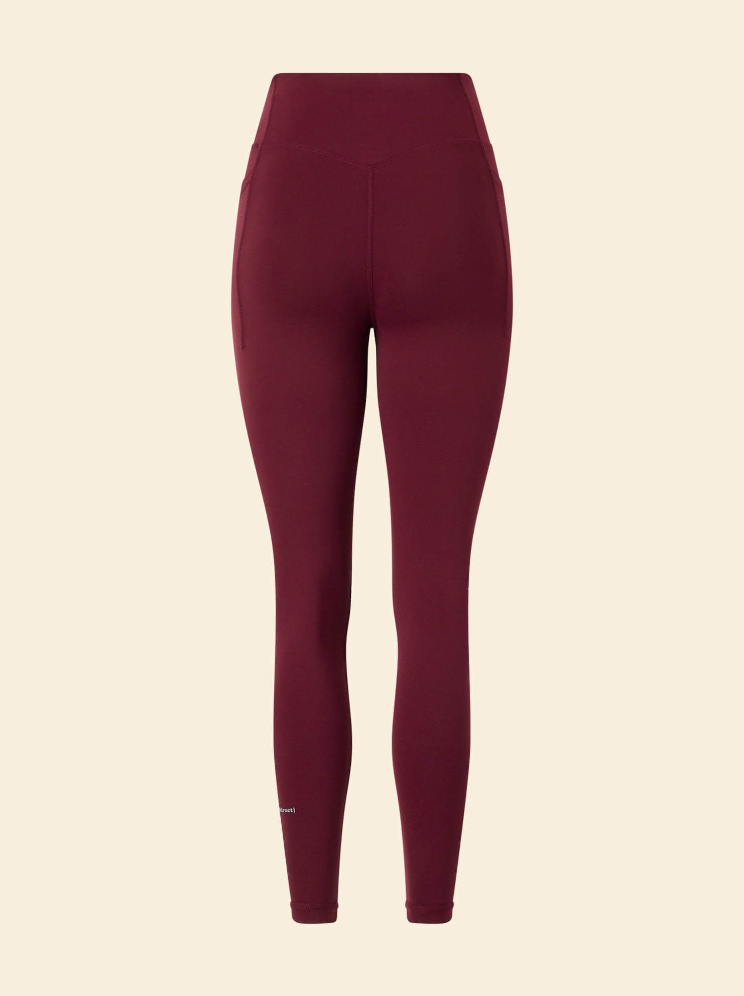 Legging de sport avec poches - (ekstract) - Bordeaux
