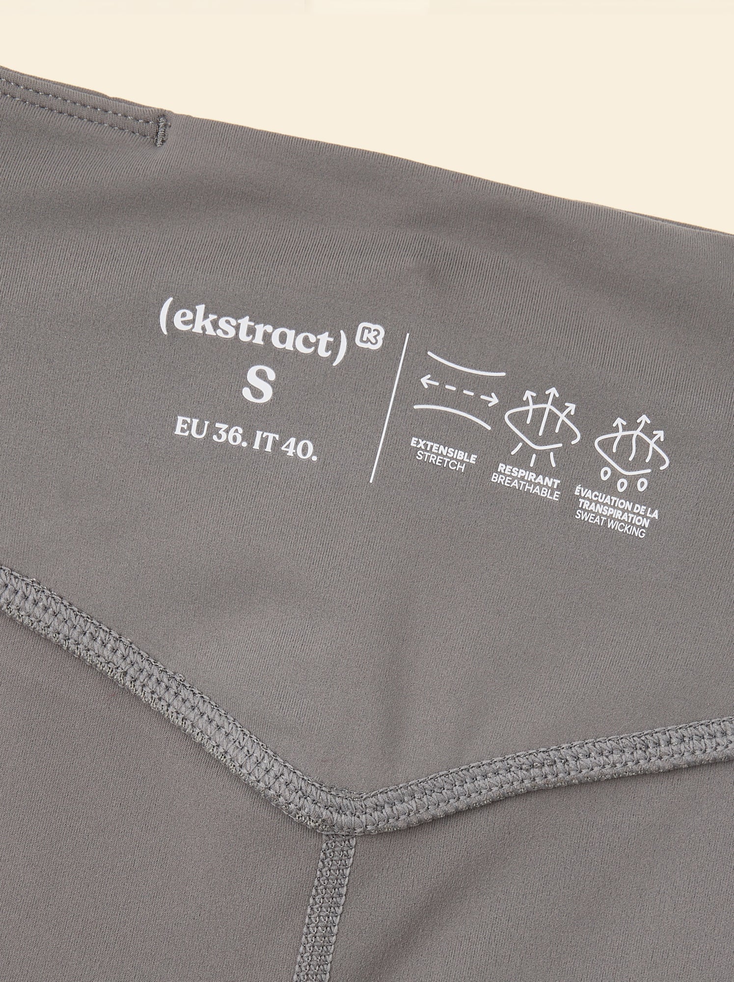 Legging de sport avec poches - (ekstract) - Gris