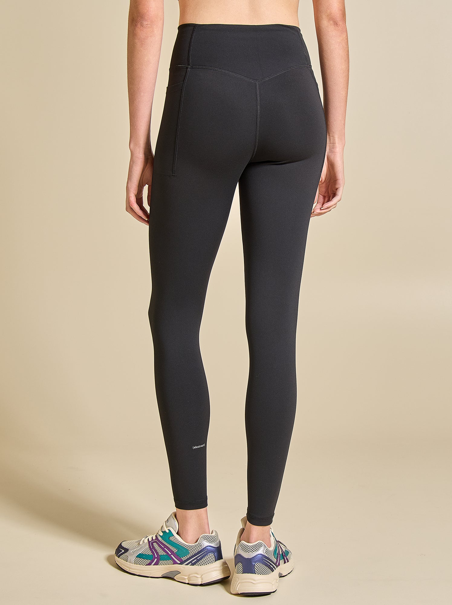 Legging de sport avec poches - (ekstract) - Noir