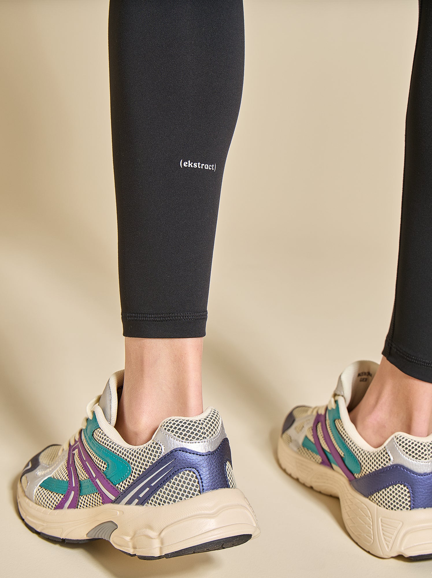 Legging de sport avec poches - (ekstract) - Noir