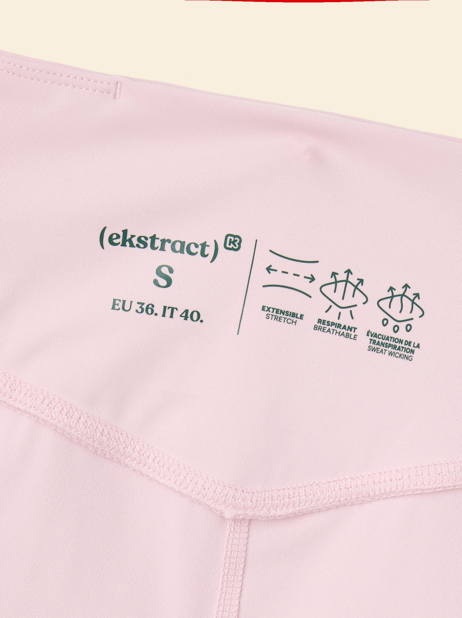 Legging de sport avec poches - (ekstract) - Rose
