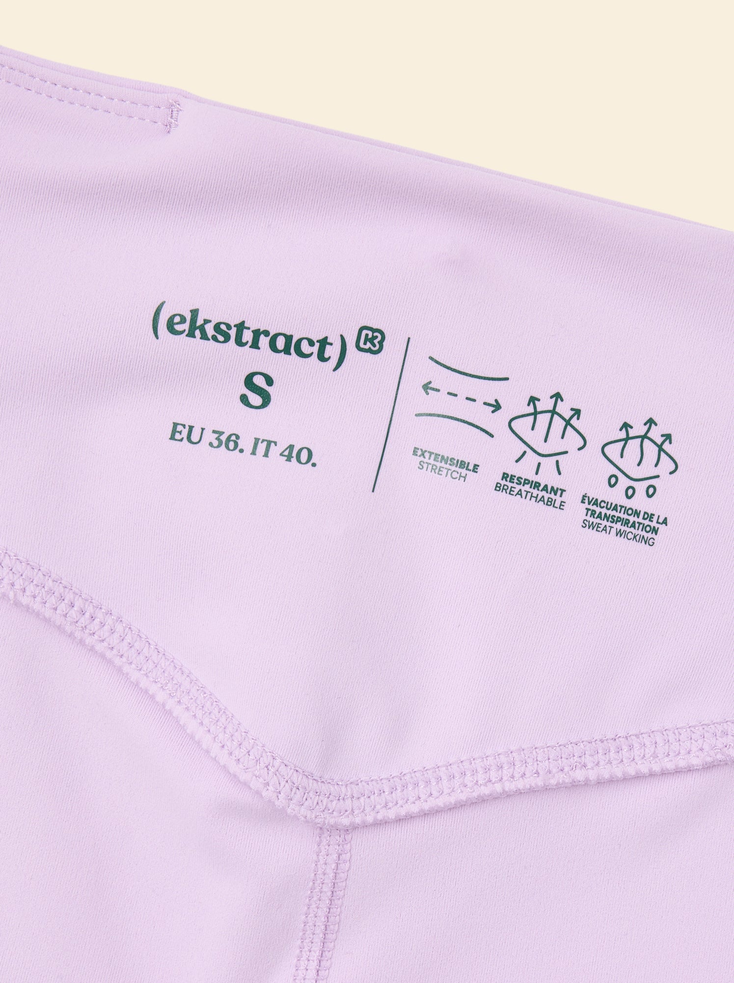 Legging de sport avec poches - (ekstract) - Violet