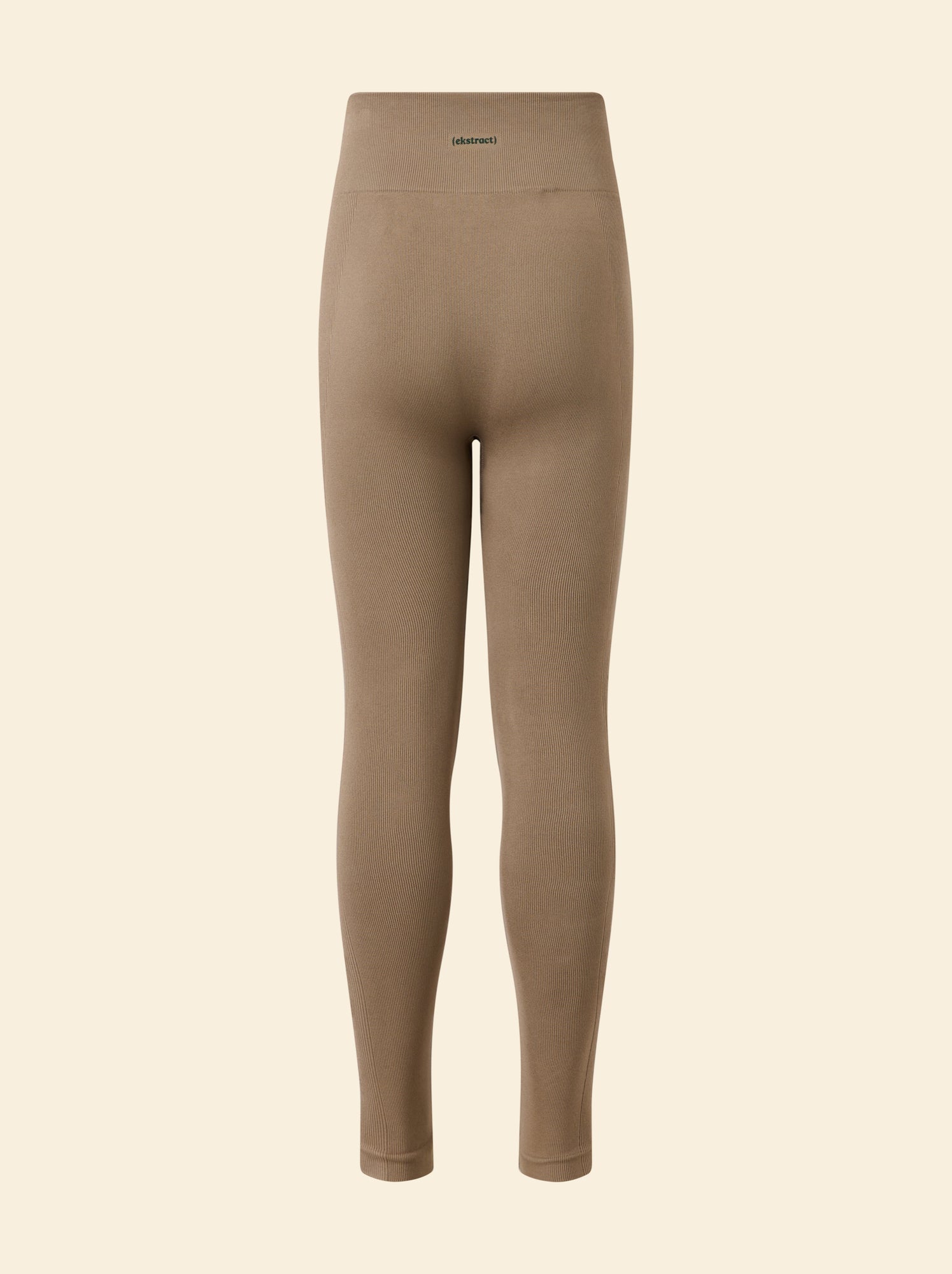 Legging de sport en rib - (ekstract) - Beige