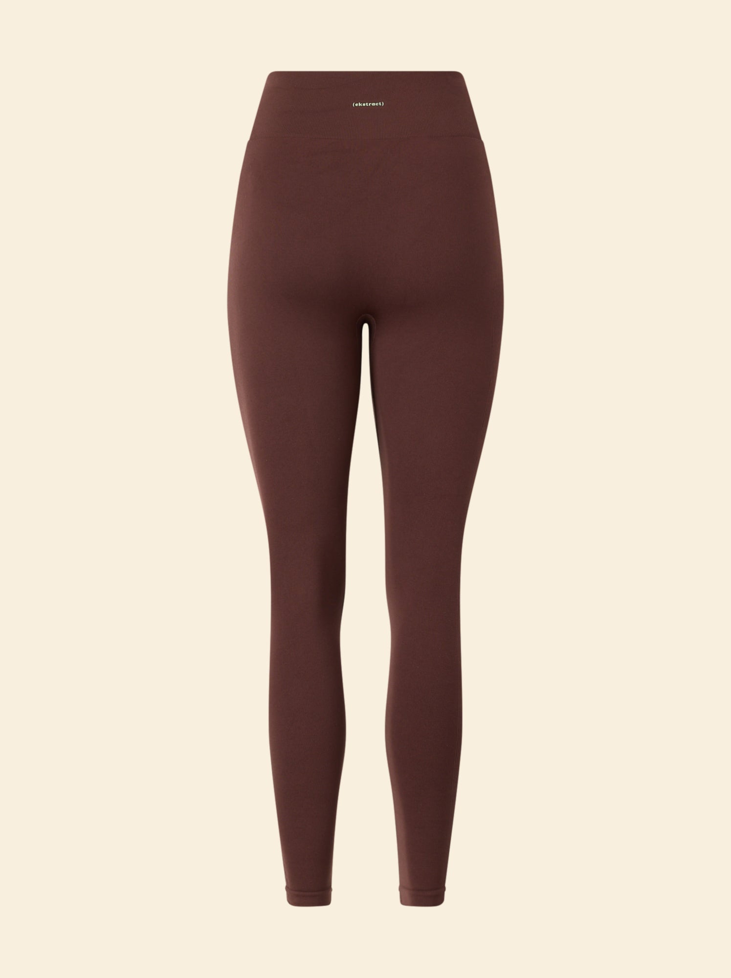 Legging de sport en rib - (ekstract) - Marron (FZE81_2)