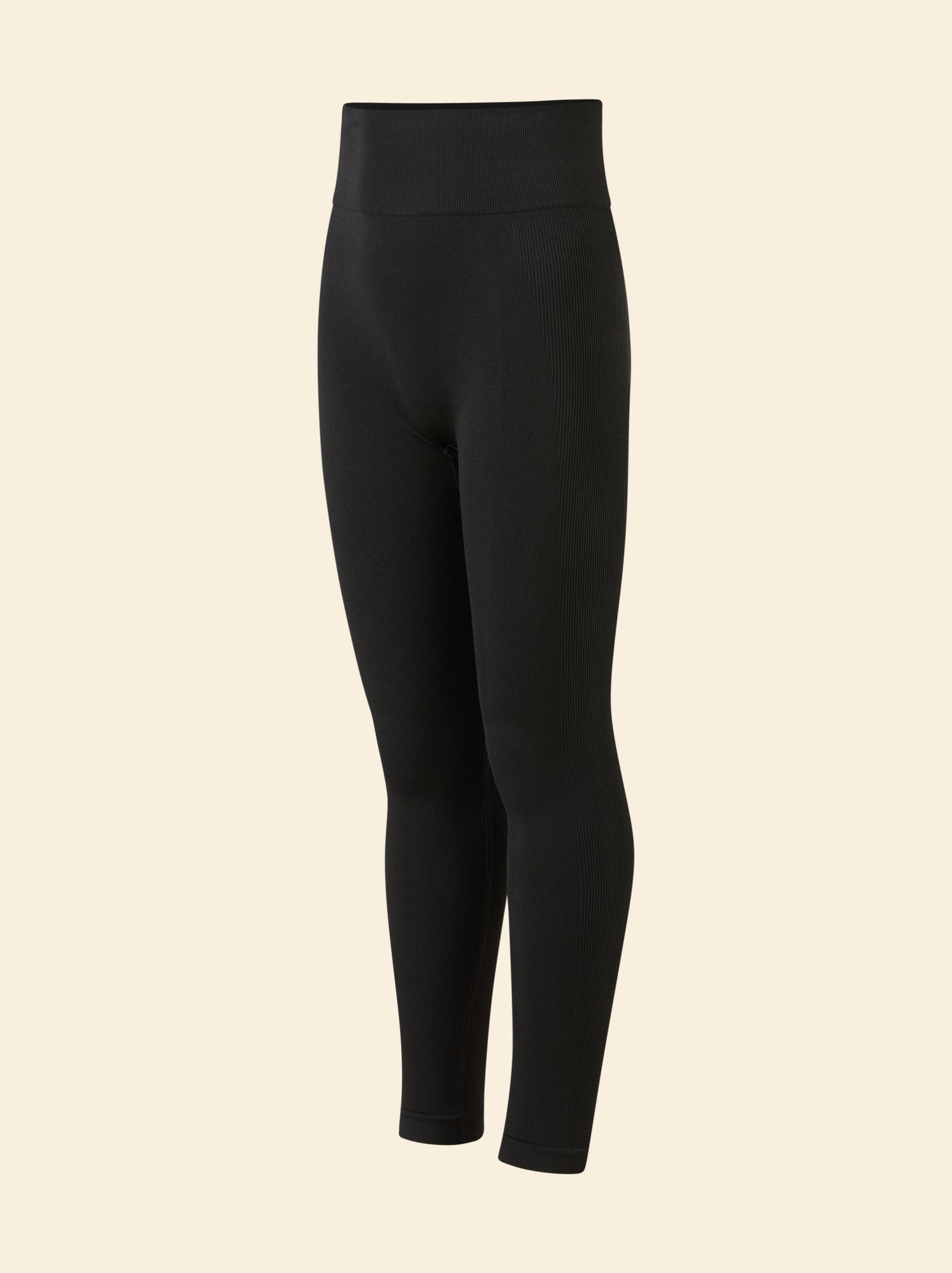 Legging de sport en rib - (ekstract) - Noir