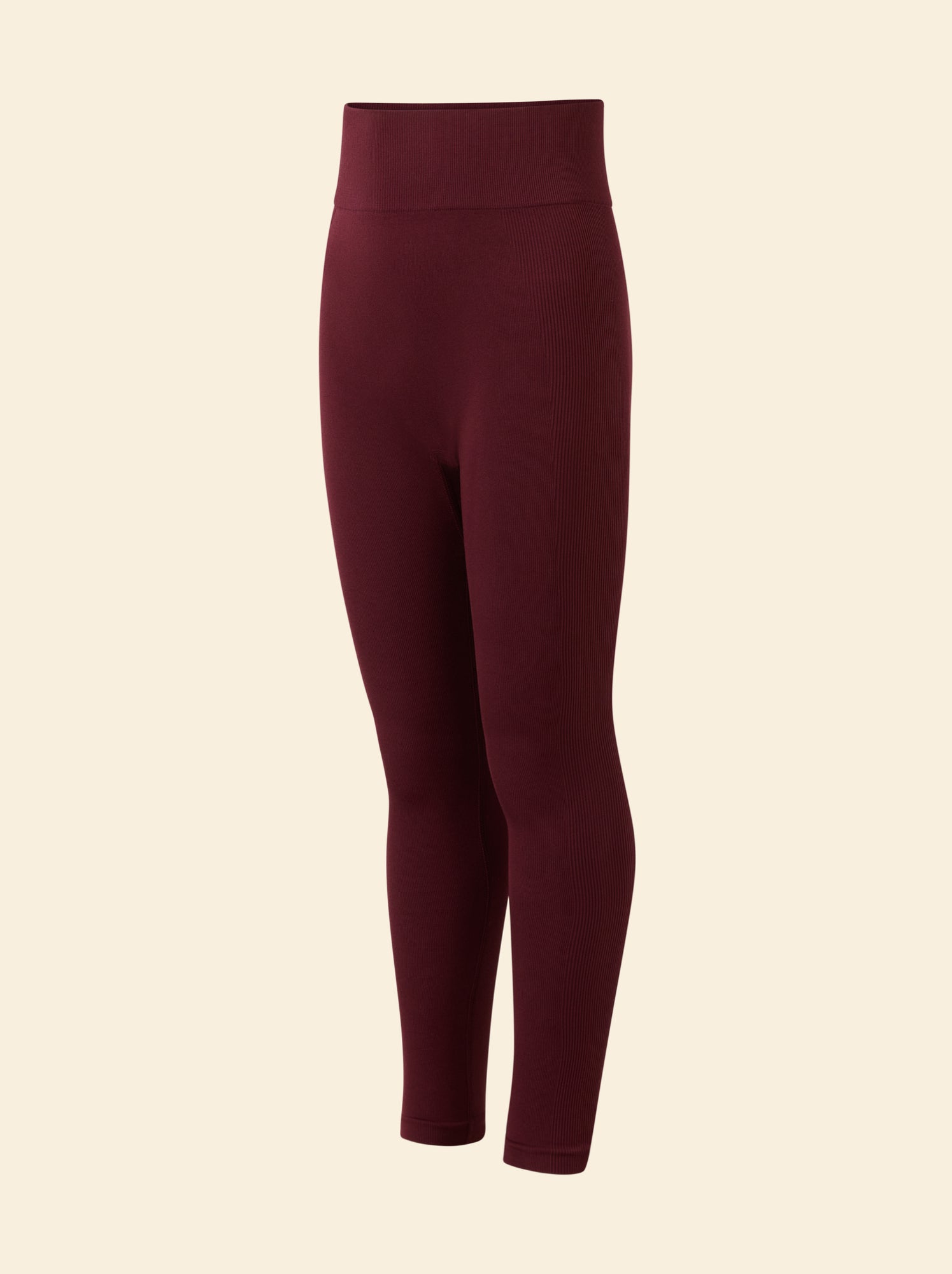 Legging de sport en rib - (ekstract) - Rouge