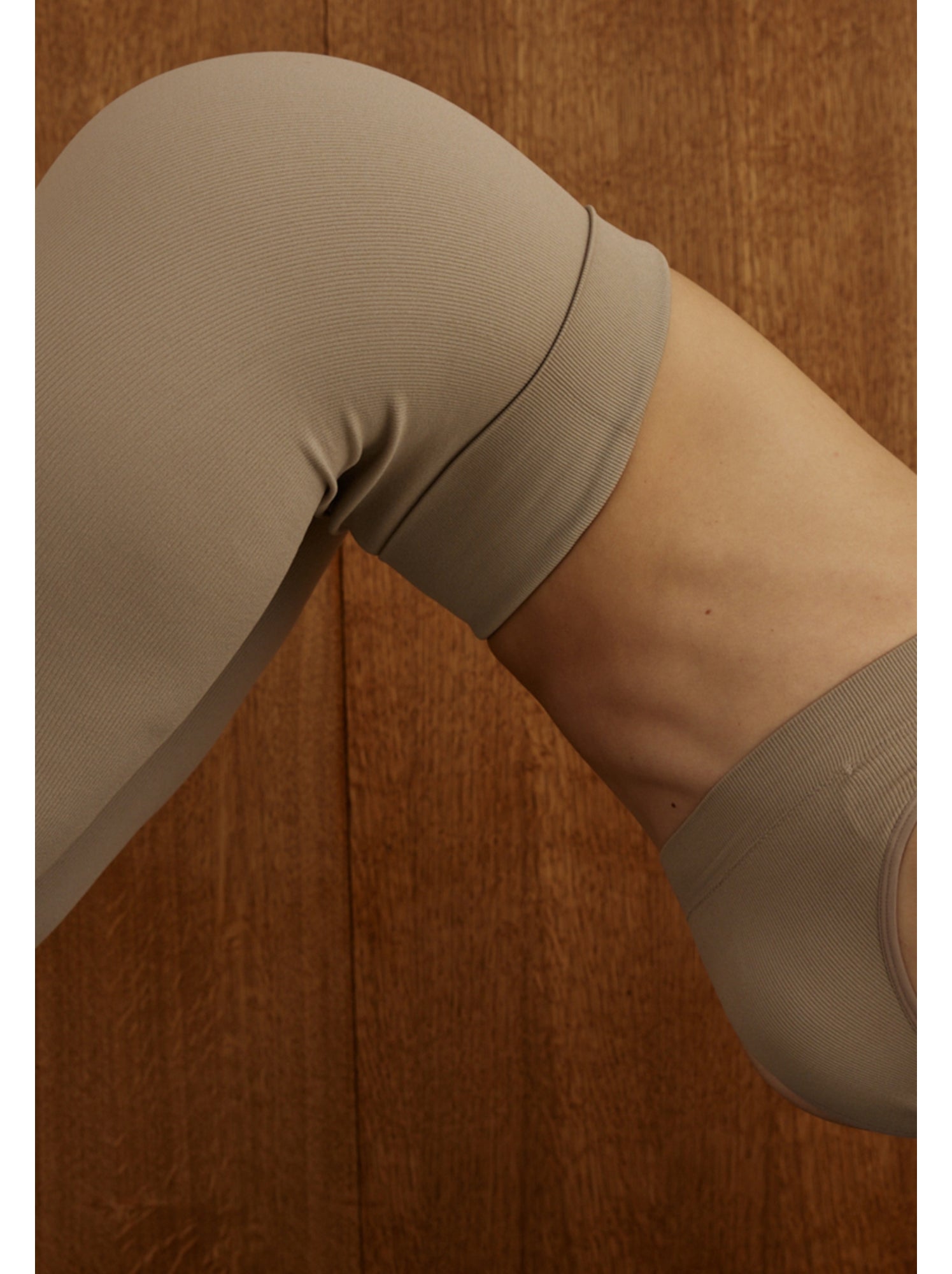 Legging de sport sans coutures darling - Marron