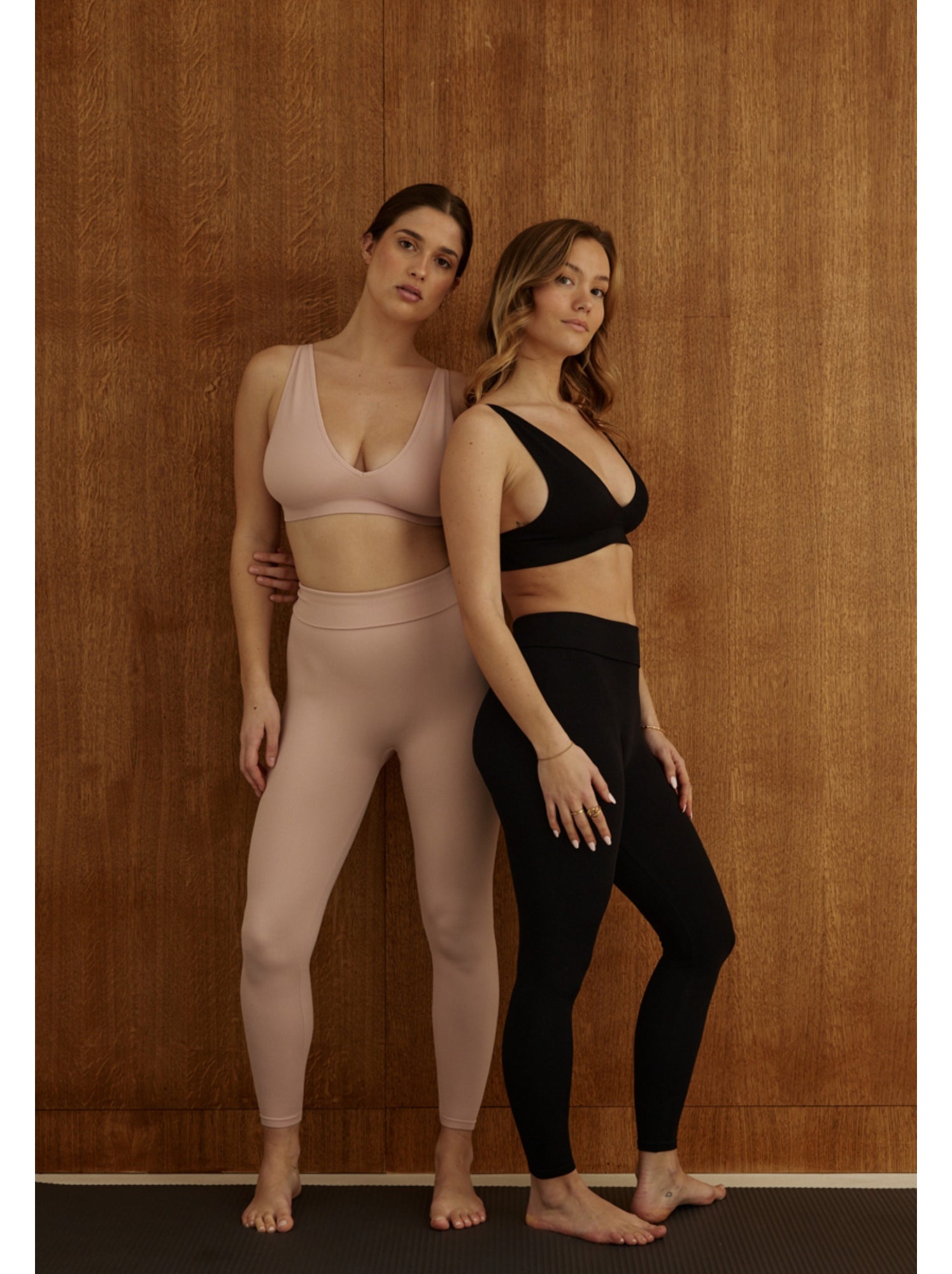 Legging de sport sans coutures darling - Noir