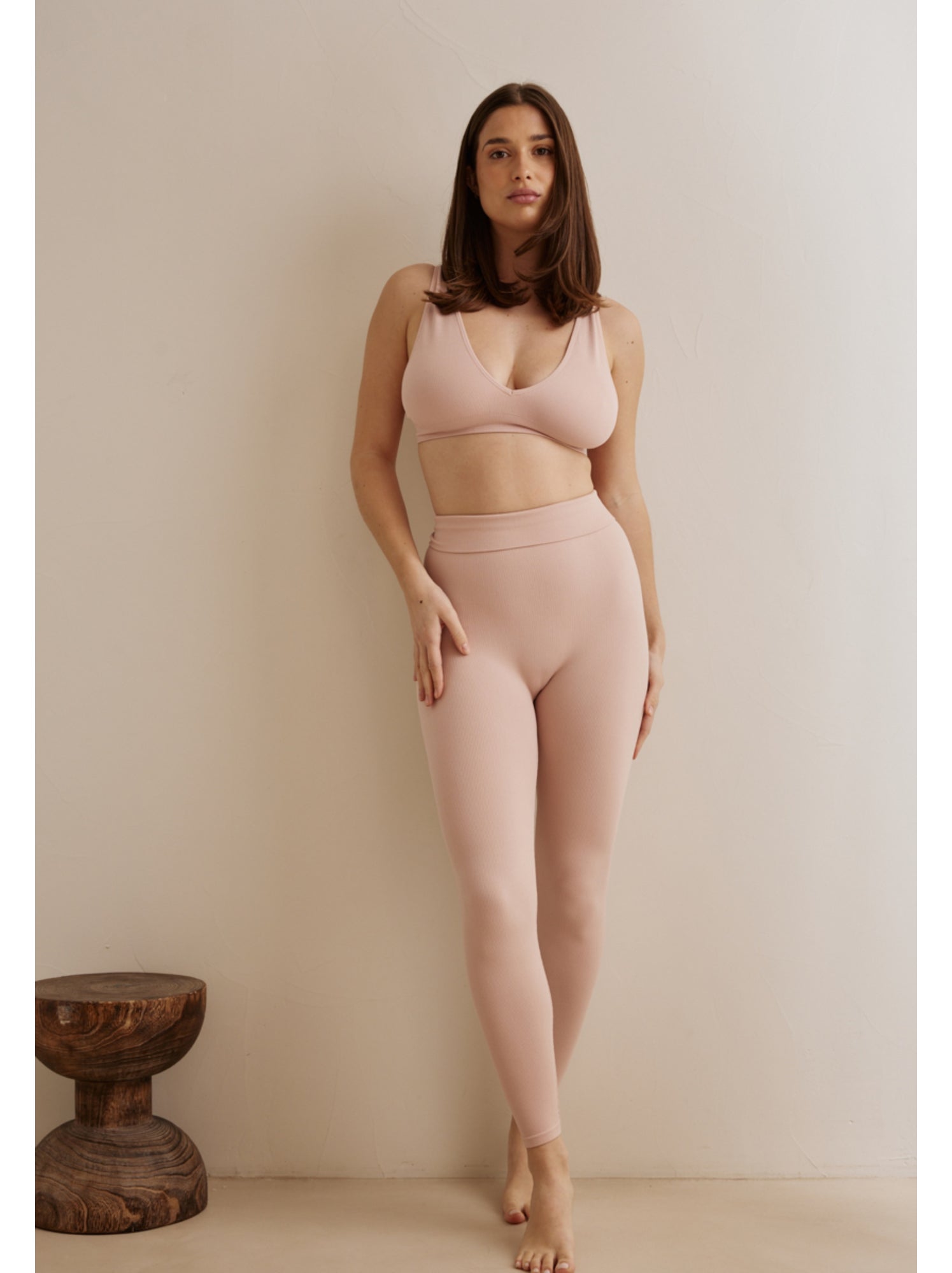 Legging de sport sans coutures darling - Rose