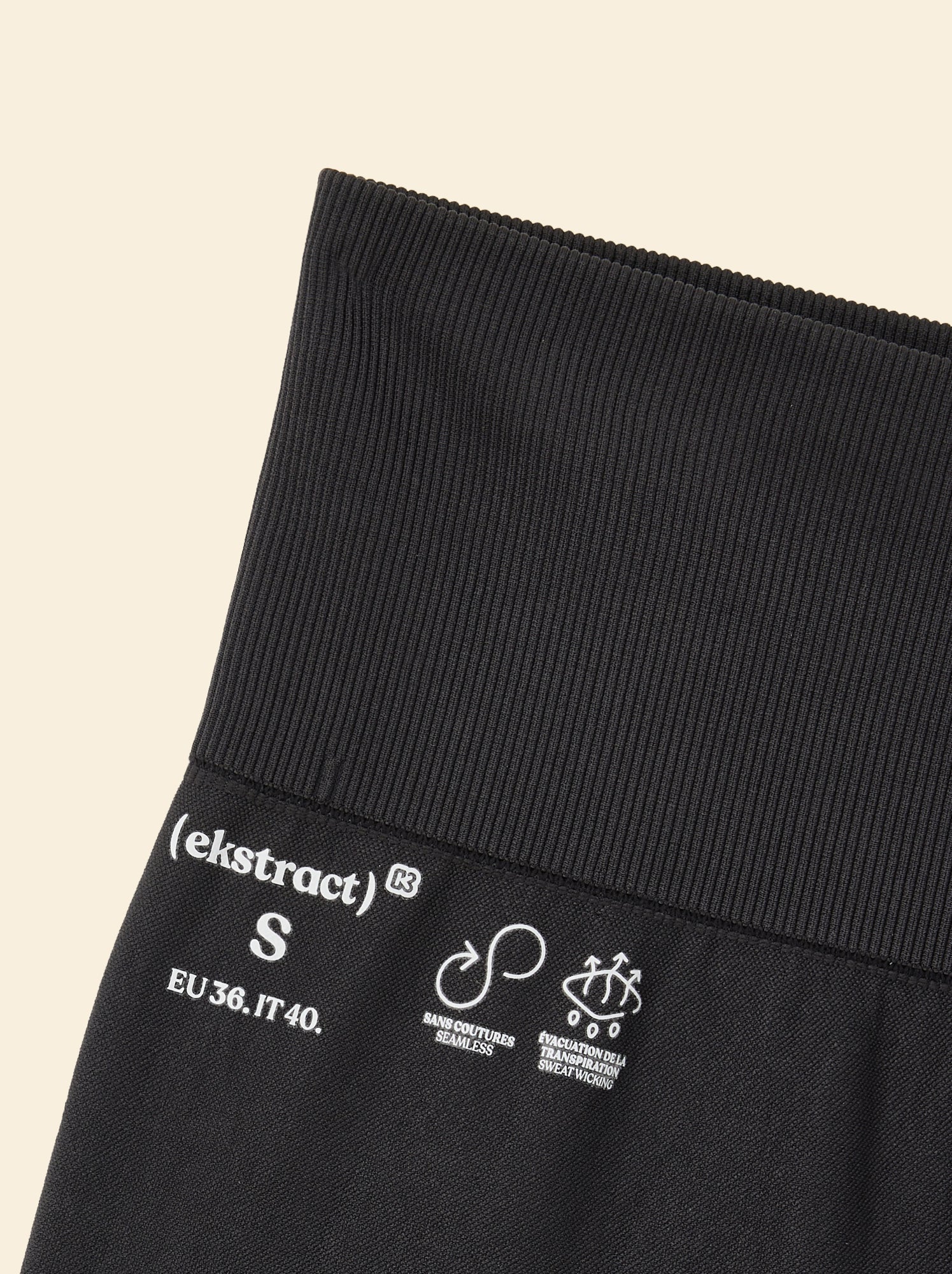 Legging de sport sculptant - (ekstract) - Noir