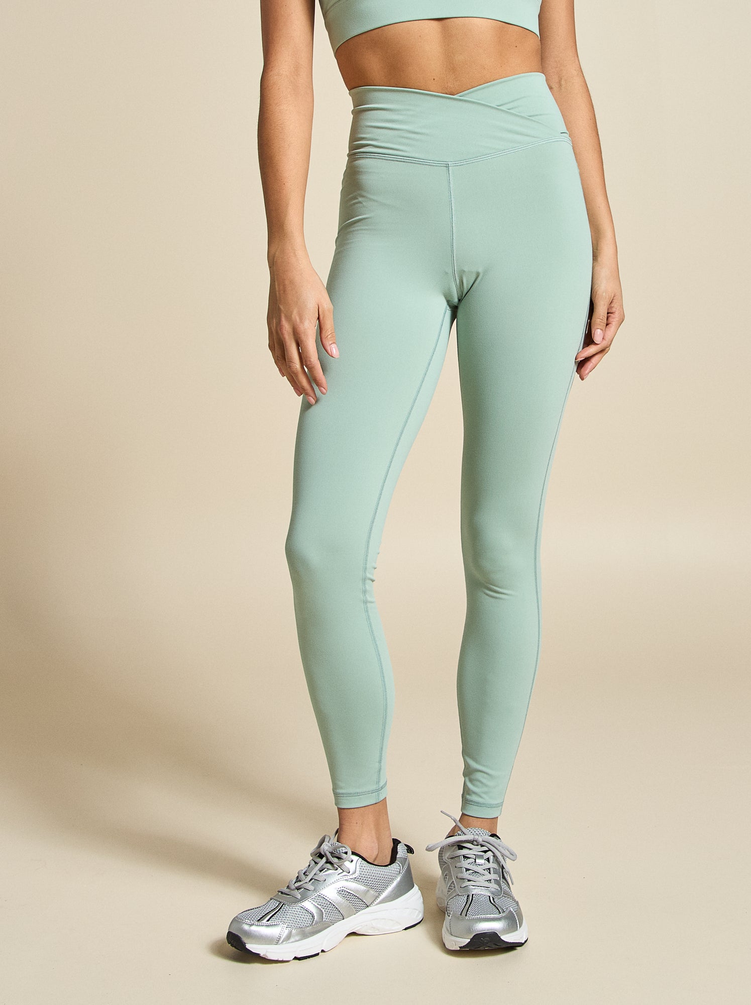 Legging de sport taille twistée - (ekstract) - Vert
