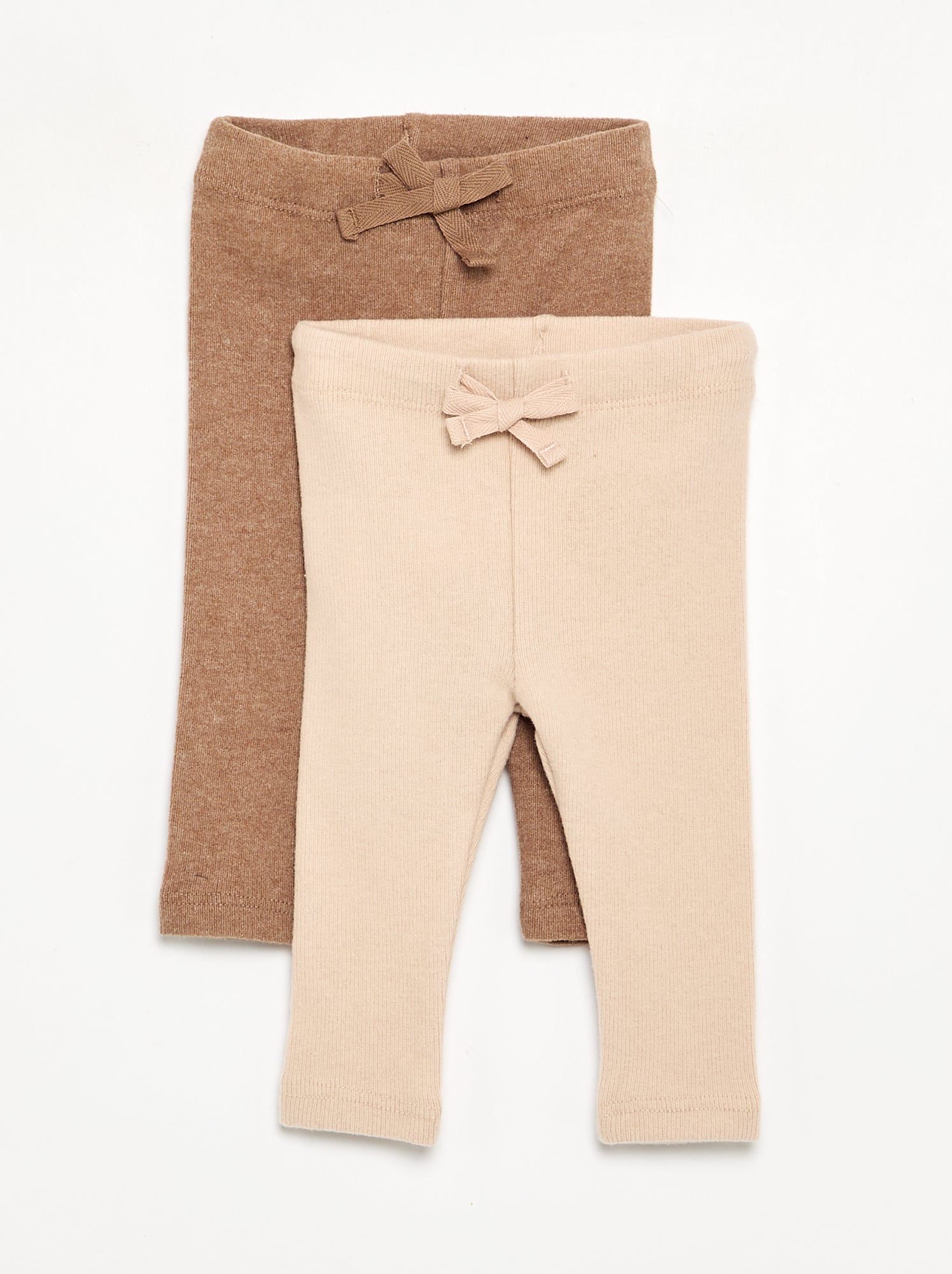 Legging en maille doudou - Beige