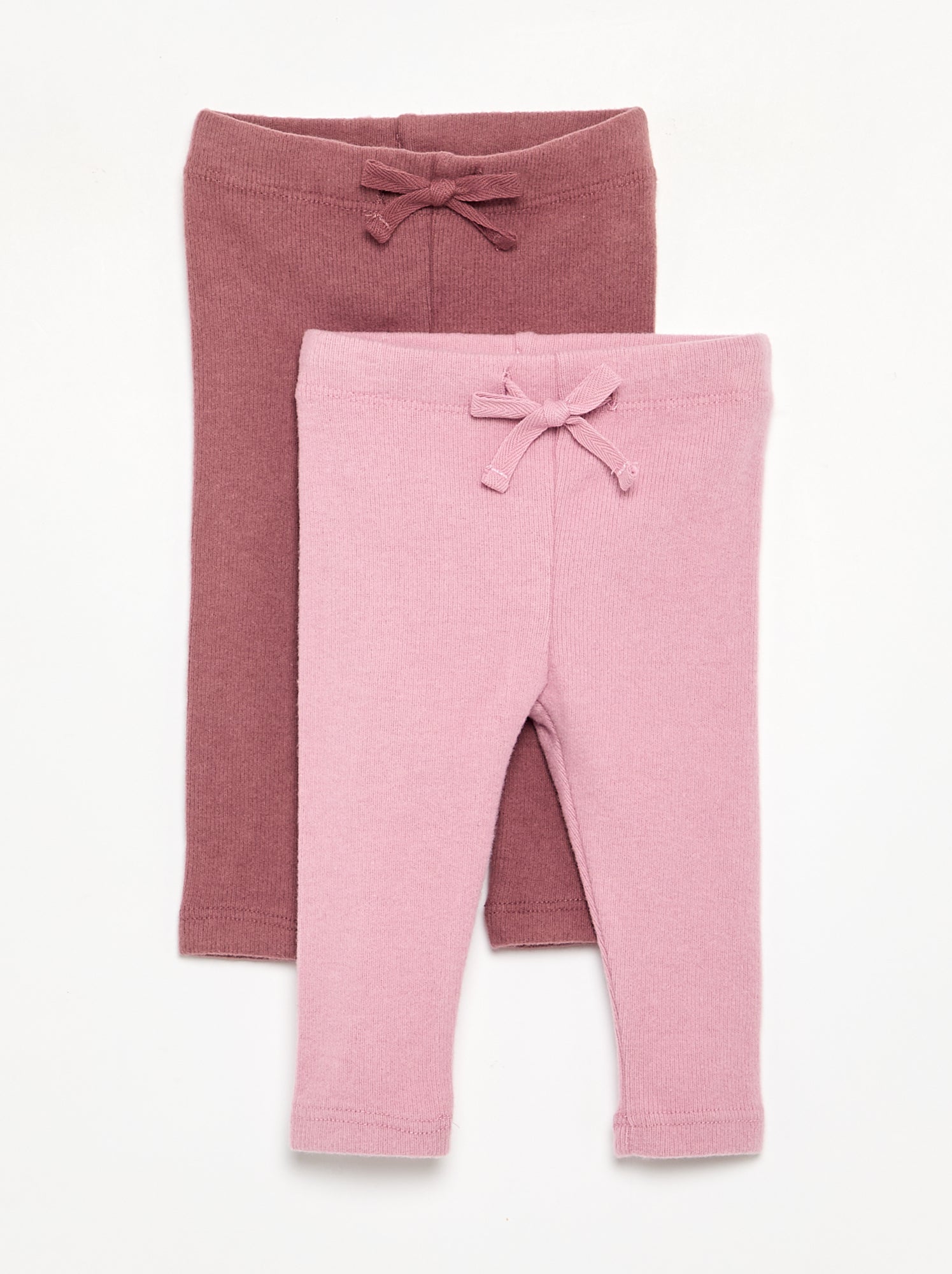 Legging en maille doudou - Rose