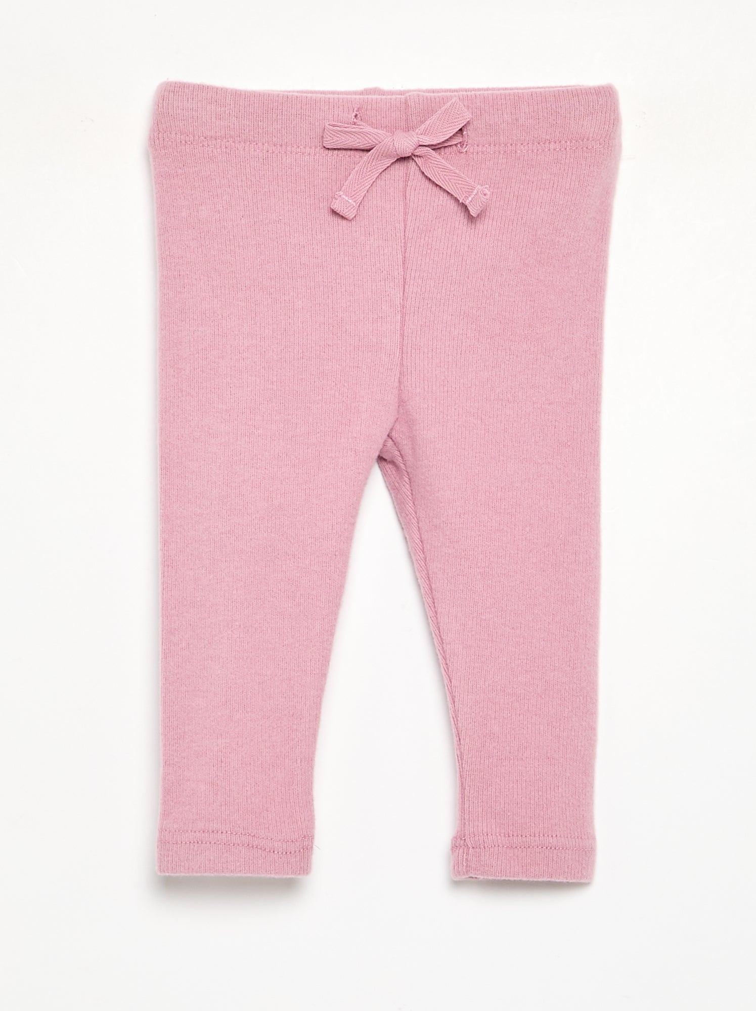 Legging en maille doudou - Rose