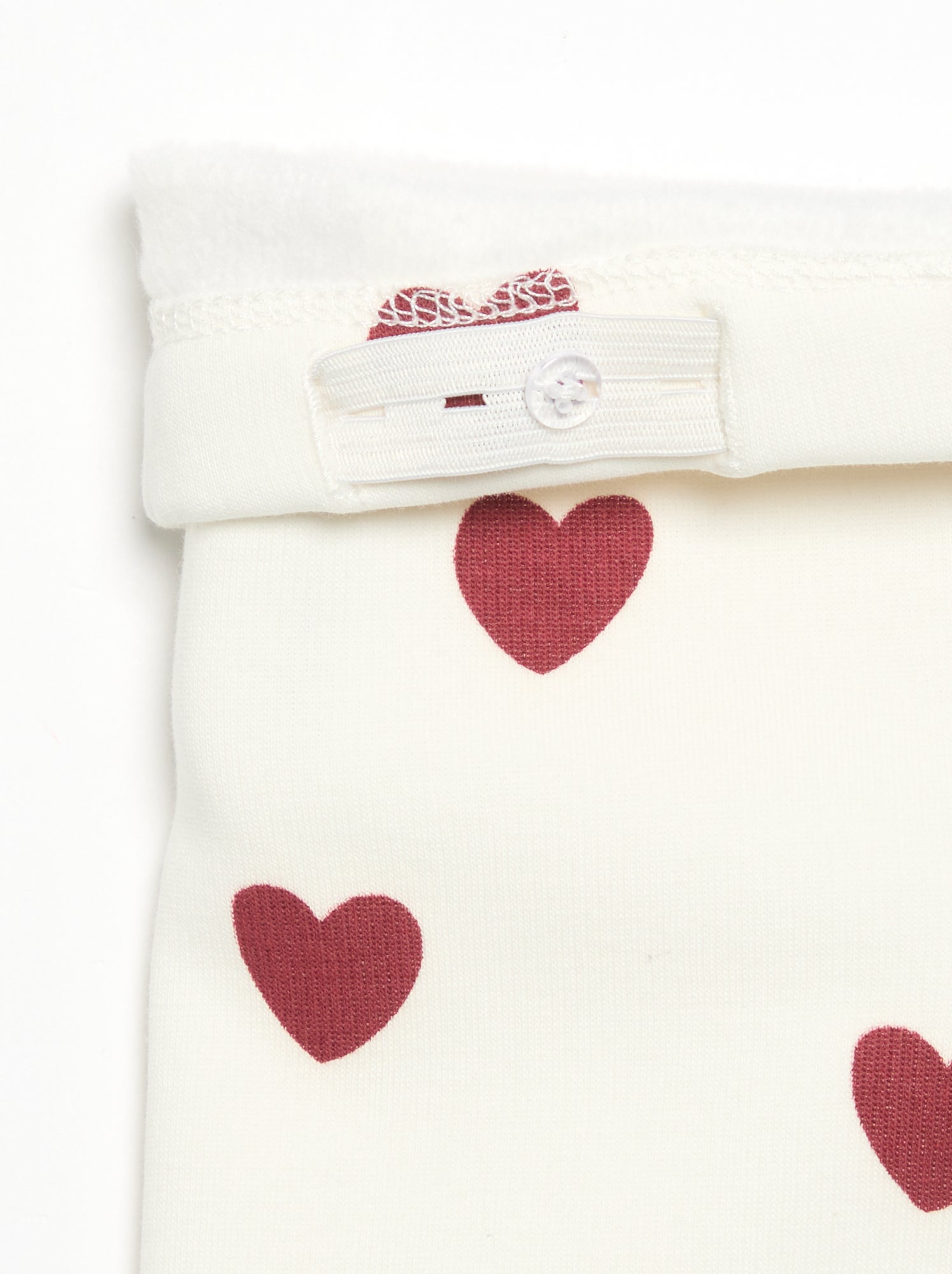 Legging en molleton - Blanc